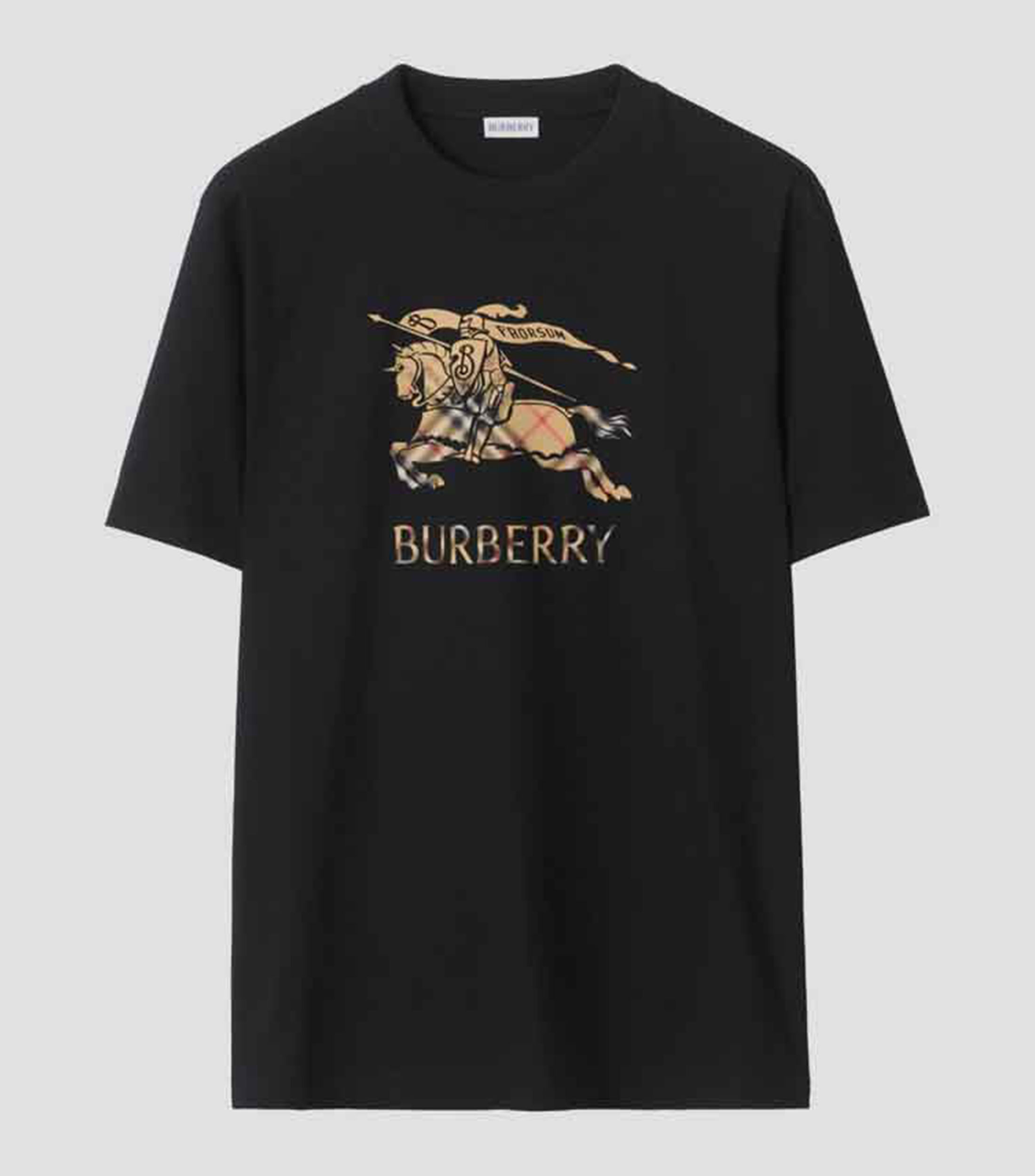 Playera cuello redondo manga corta estampada Hombre