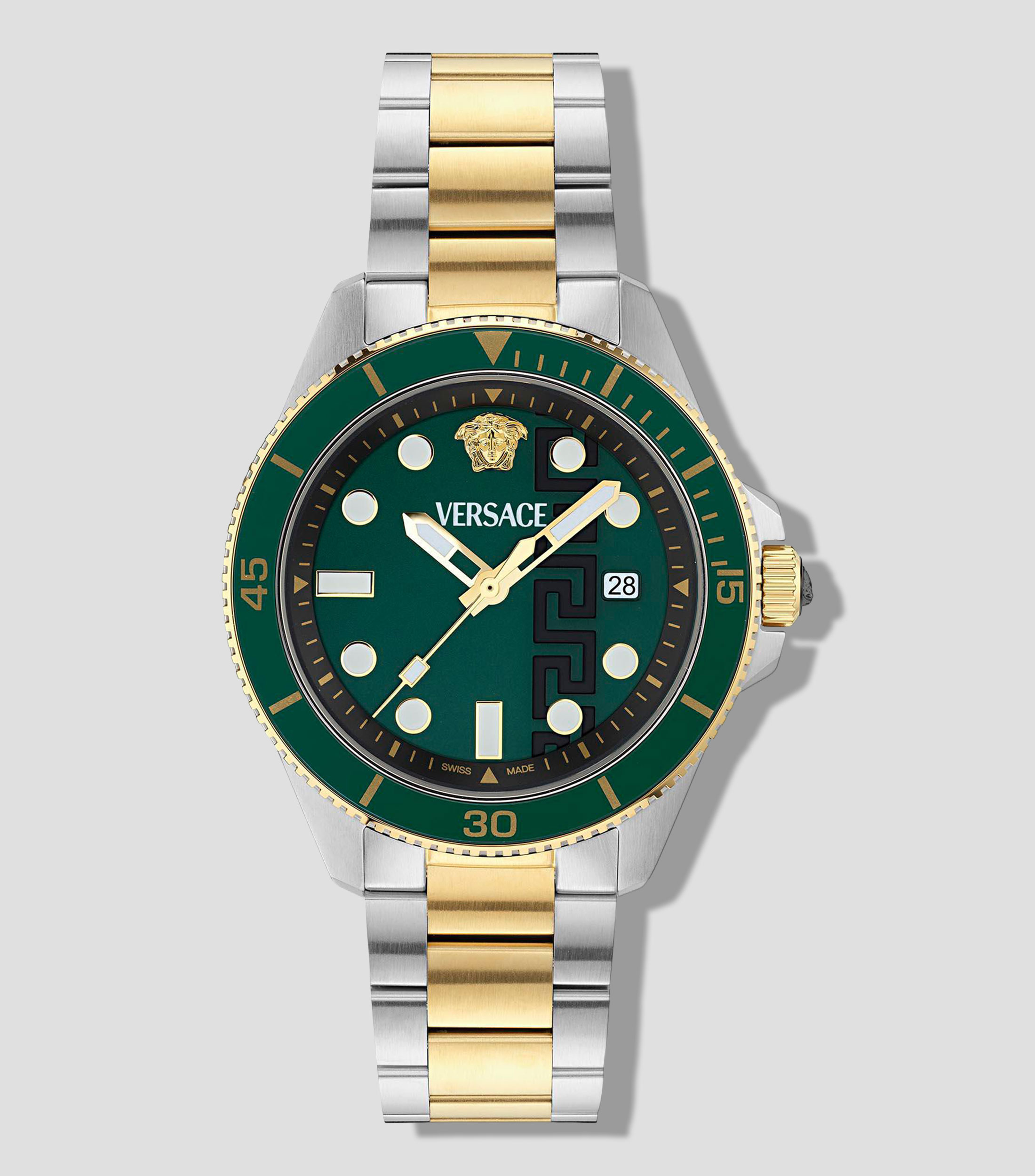 Reloj para Hombre Greca Force Deportivo Verde, Plateado