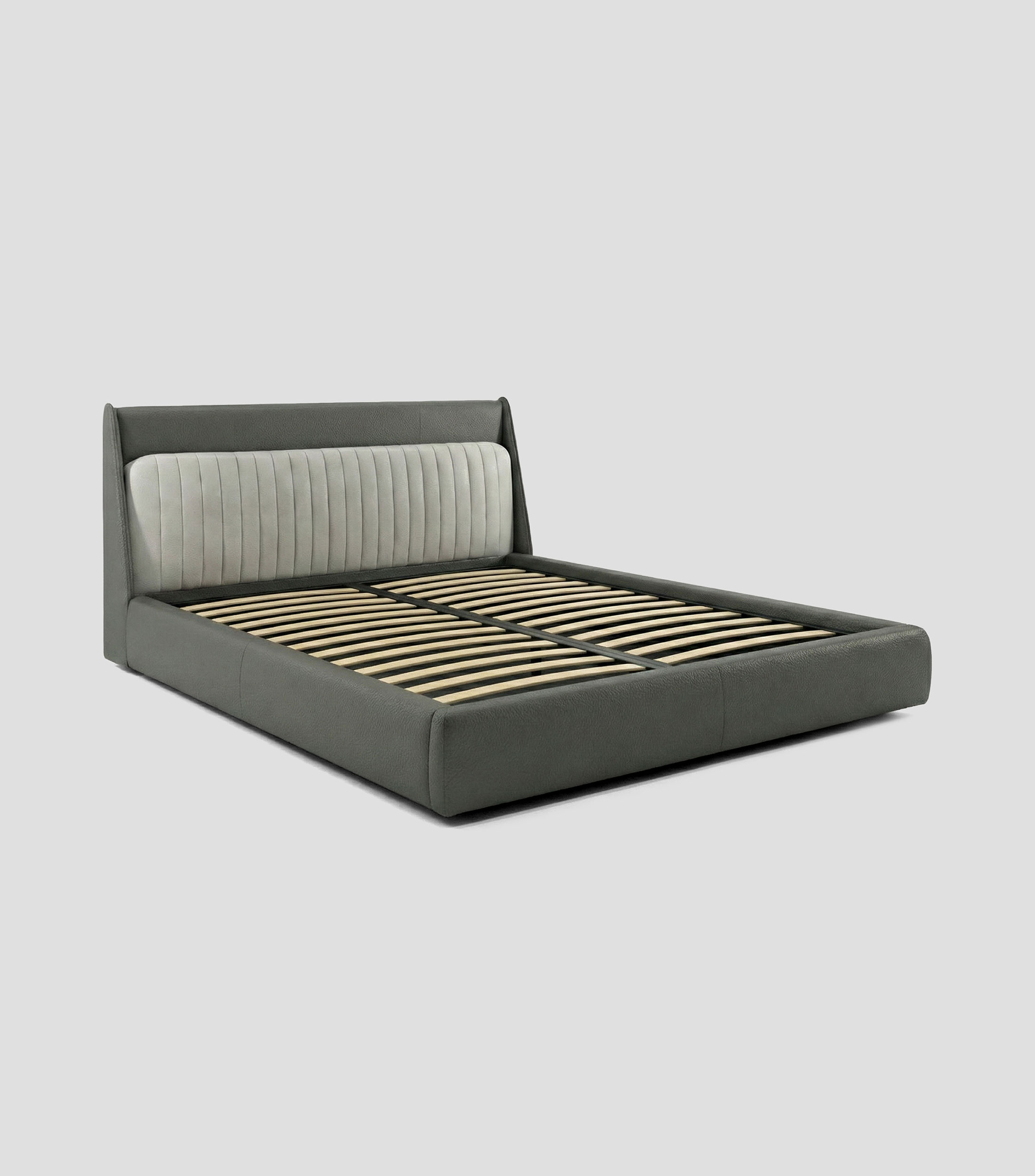 Cama Queen Size Fred en piel