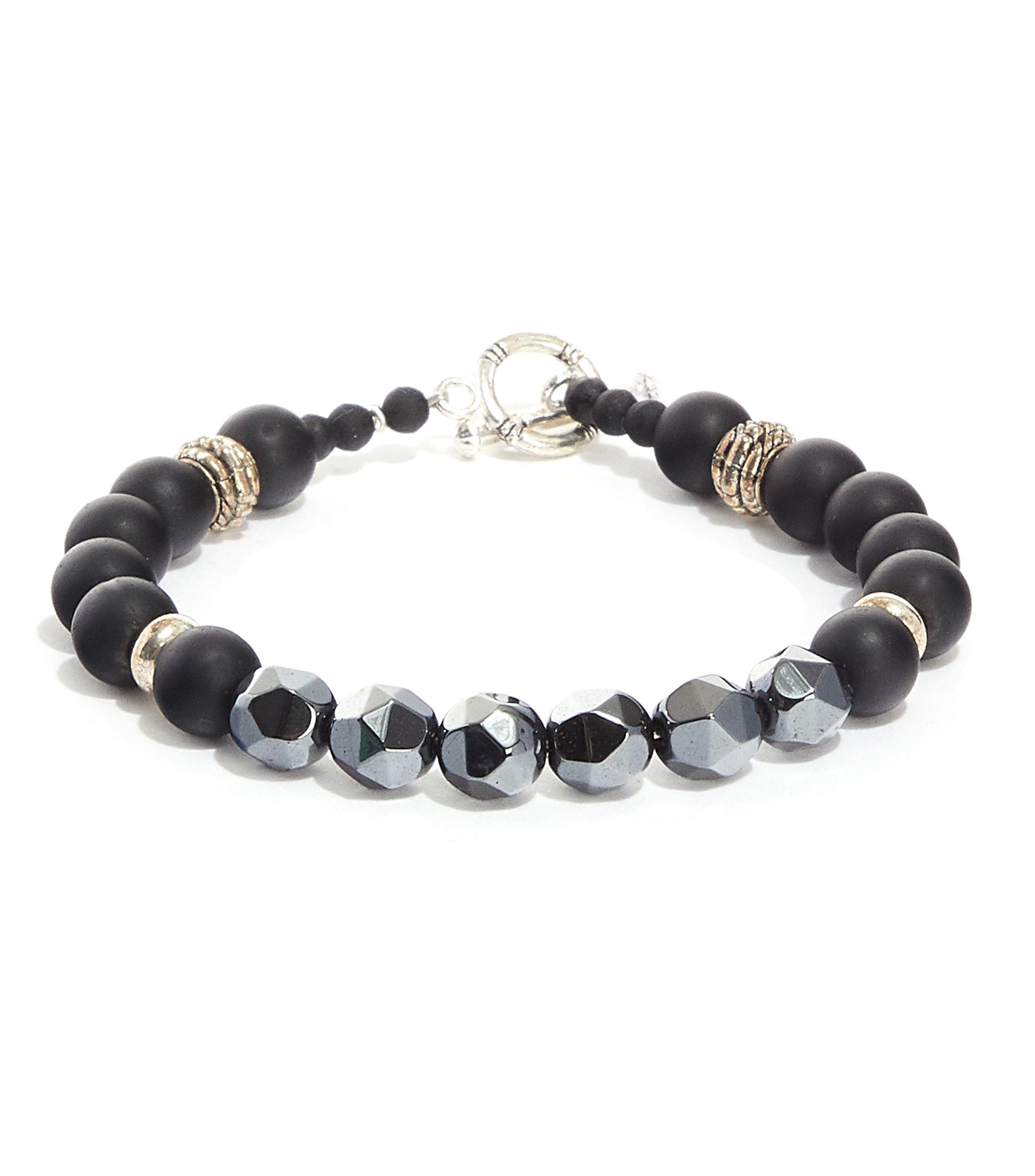 Pulsera Hematita Hombre