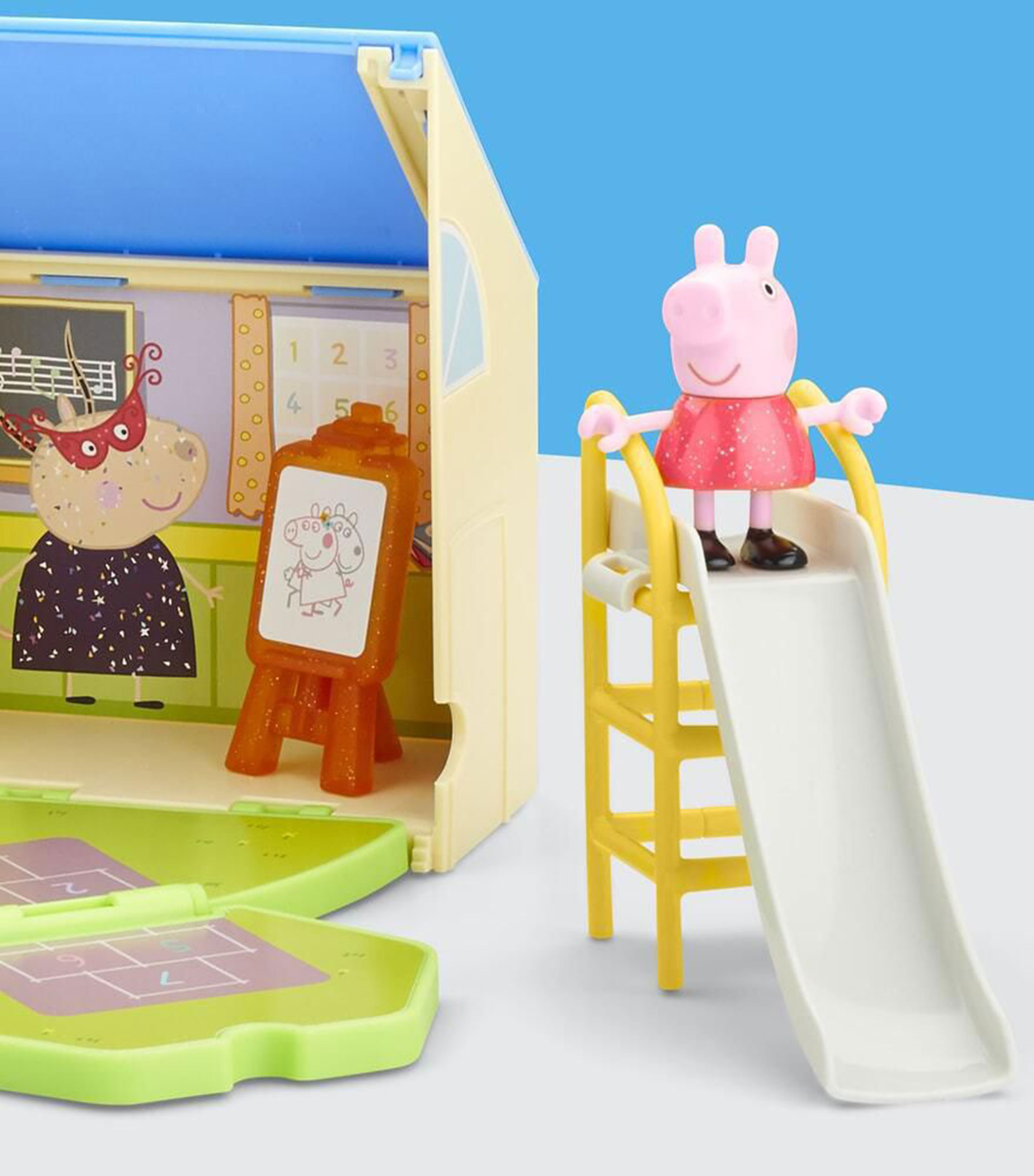 Set de juego La guarderia portatil de Peppa