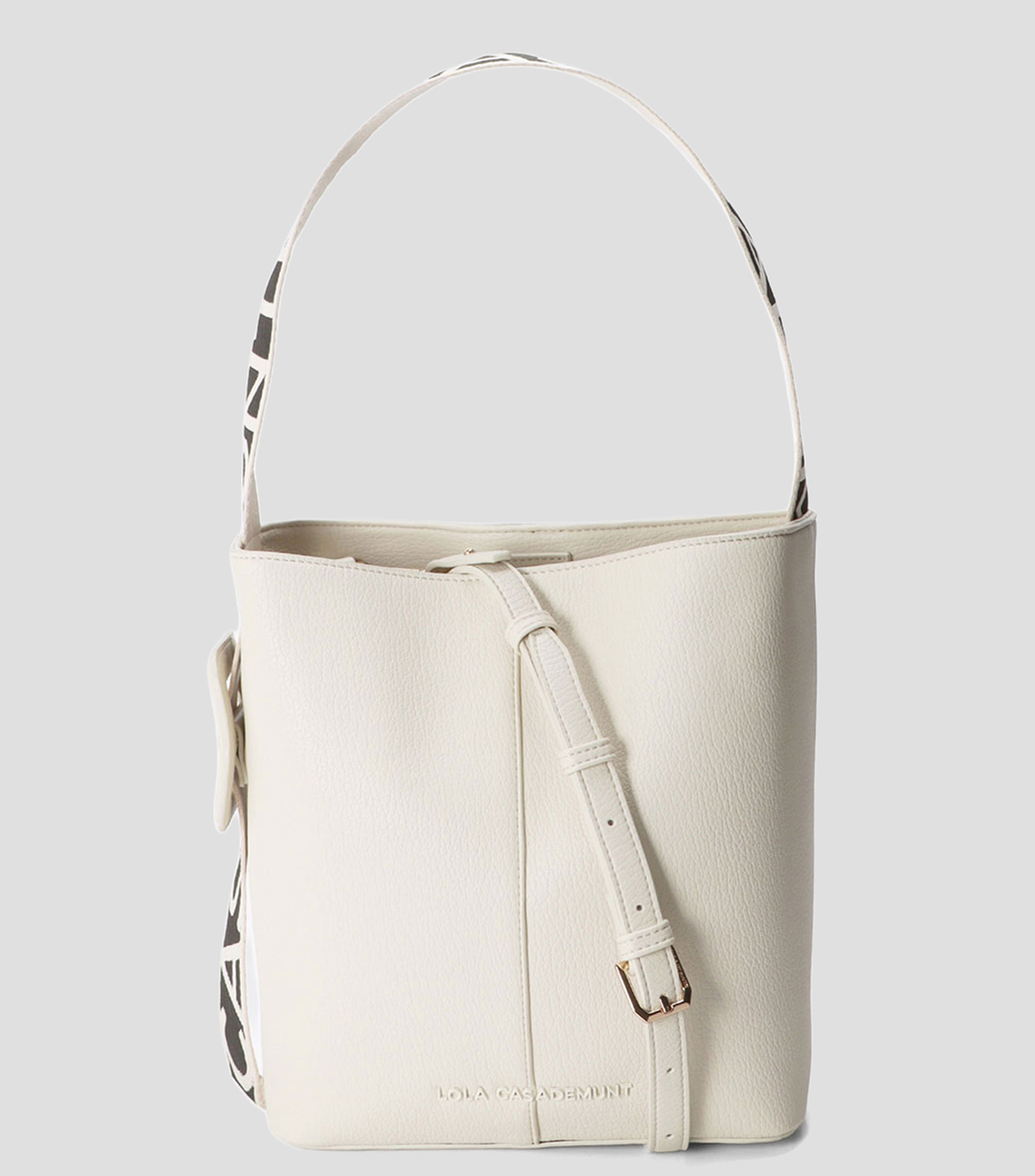 Bolsa tote blanca lisa Mujer