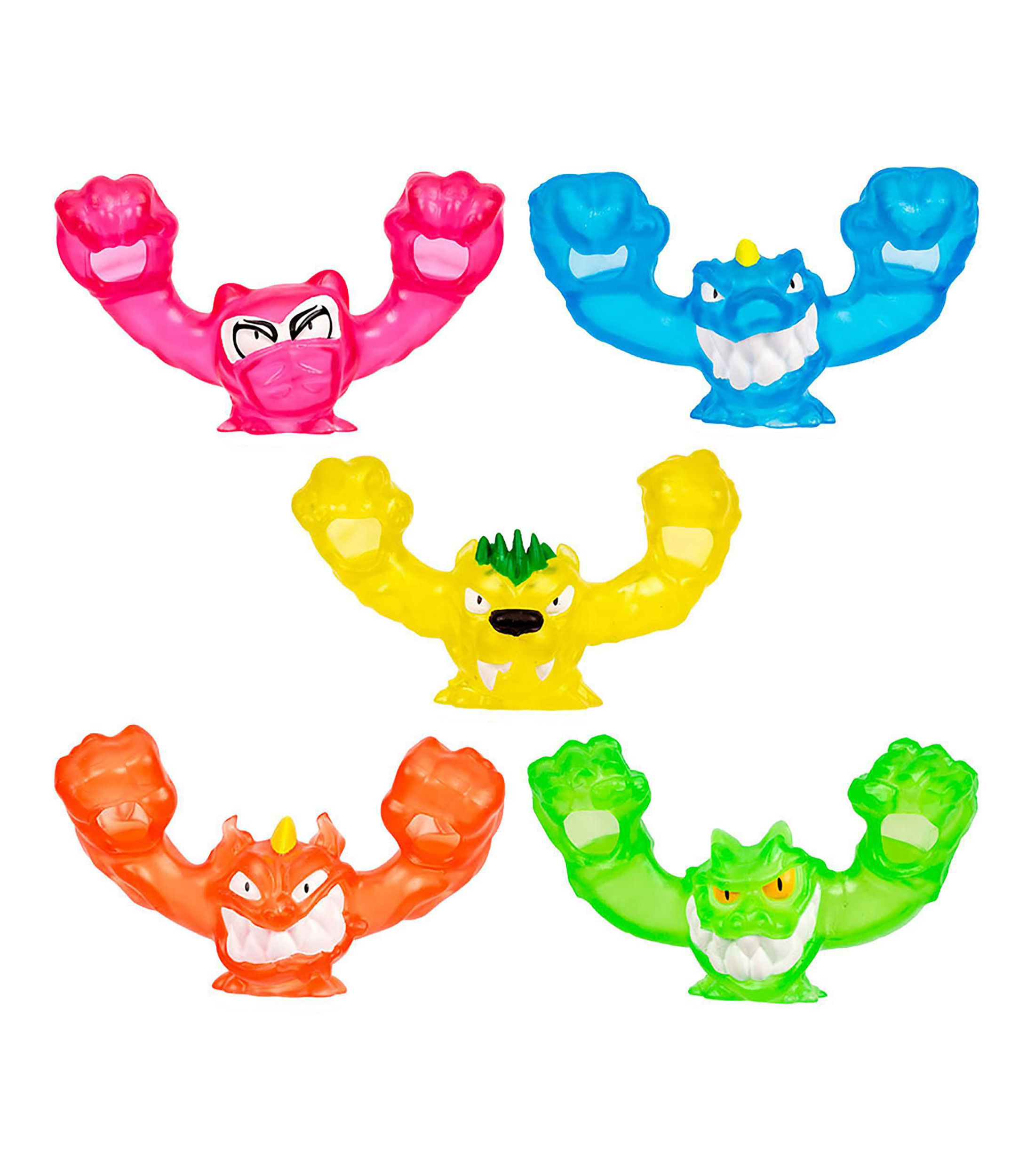 Goo Jit Zu Meteor Madness Goo Slingers Glow 5 pack