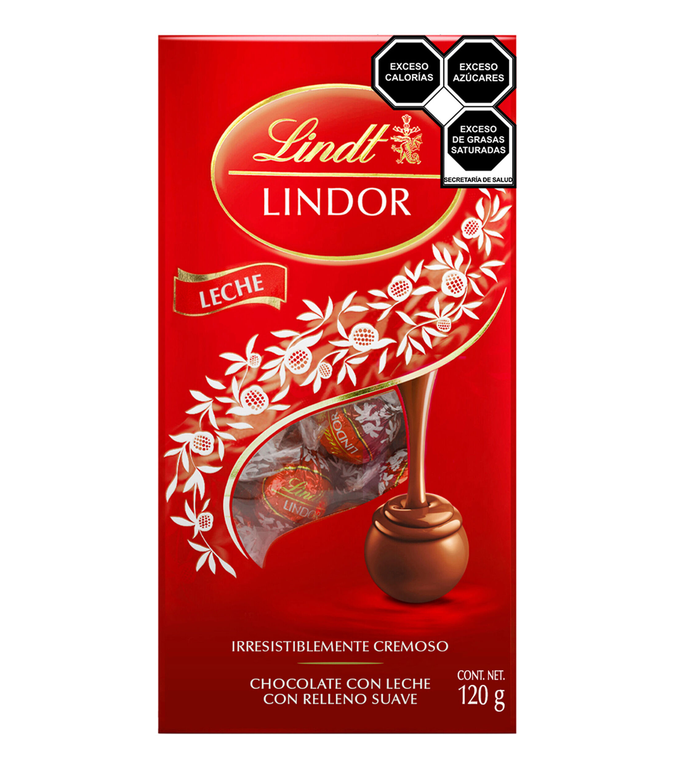 Lindt Chocolates con Leche Lindor, 144 gr El Palacio de Hierro