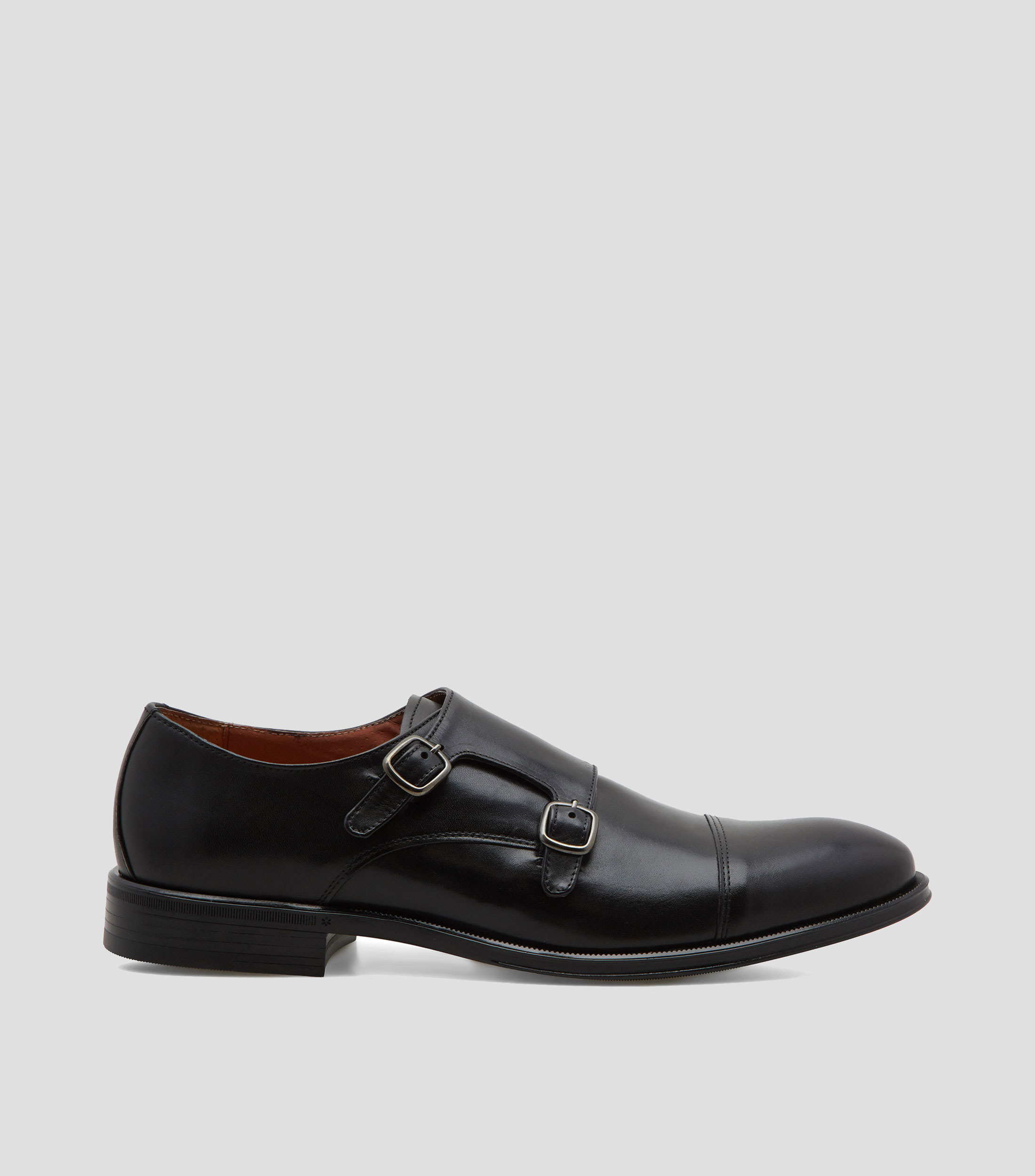 Zapatos de vestir Monk en piel Hombre