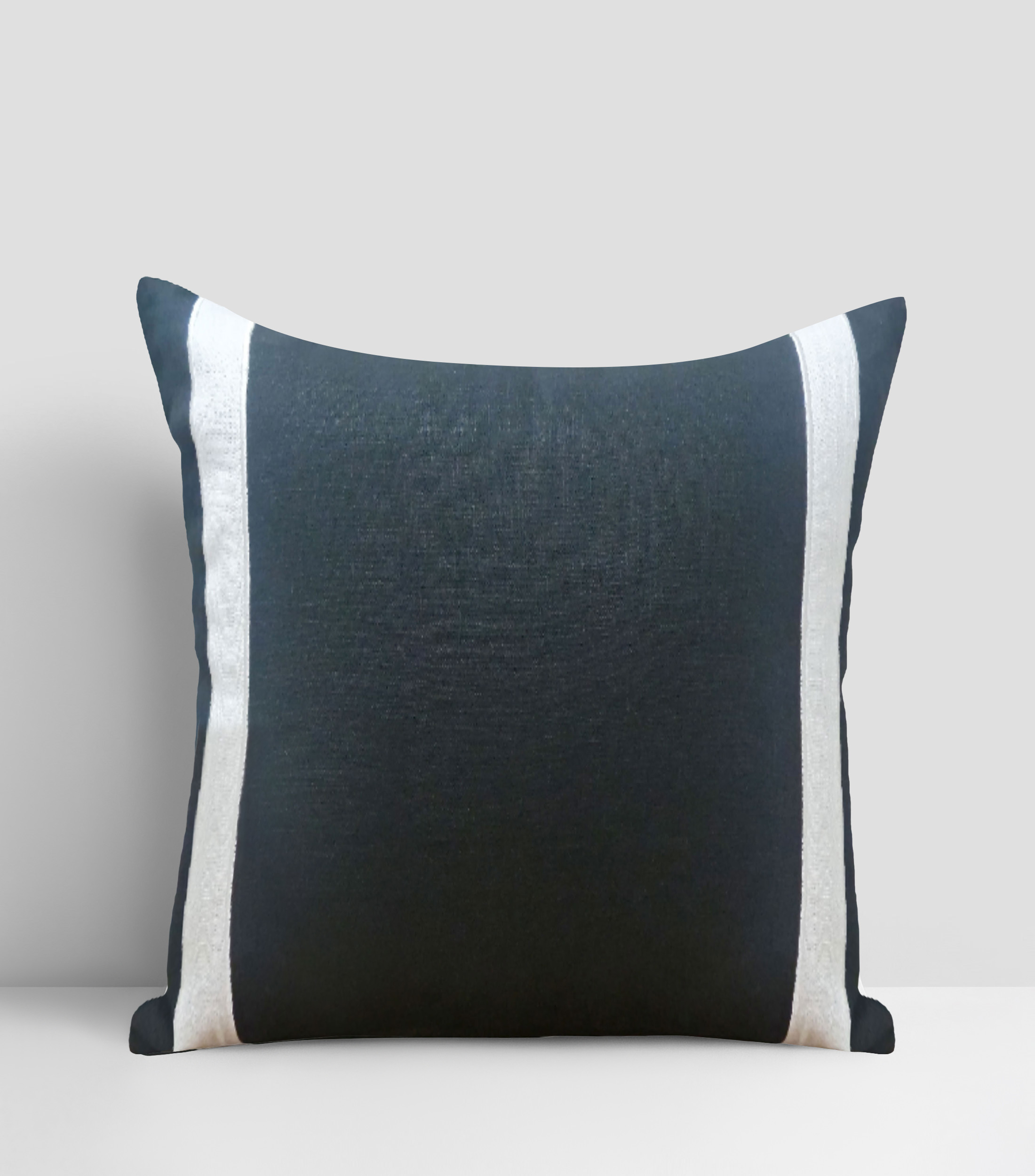 Cojín Decorativo Kashmir Blanco y Azul