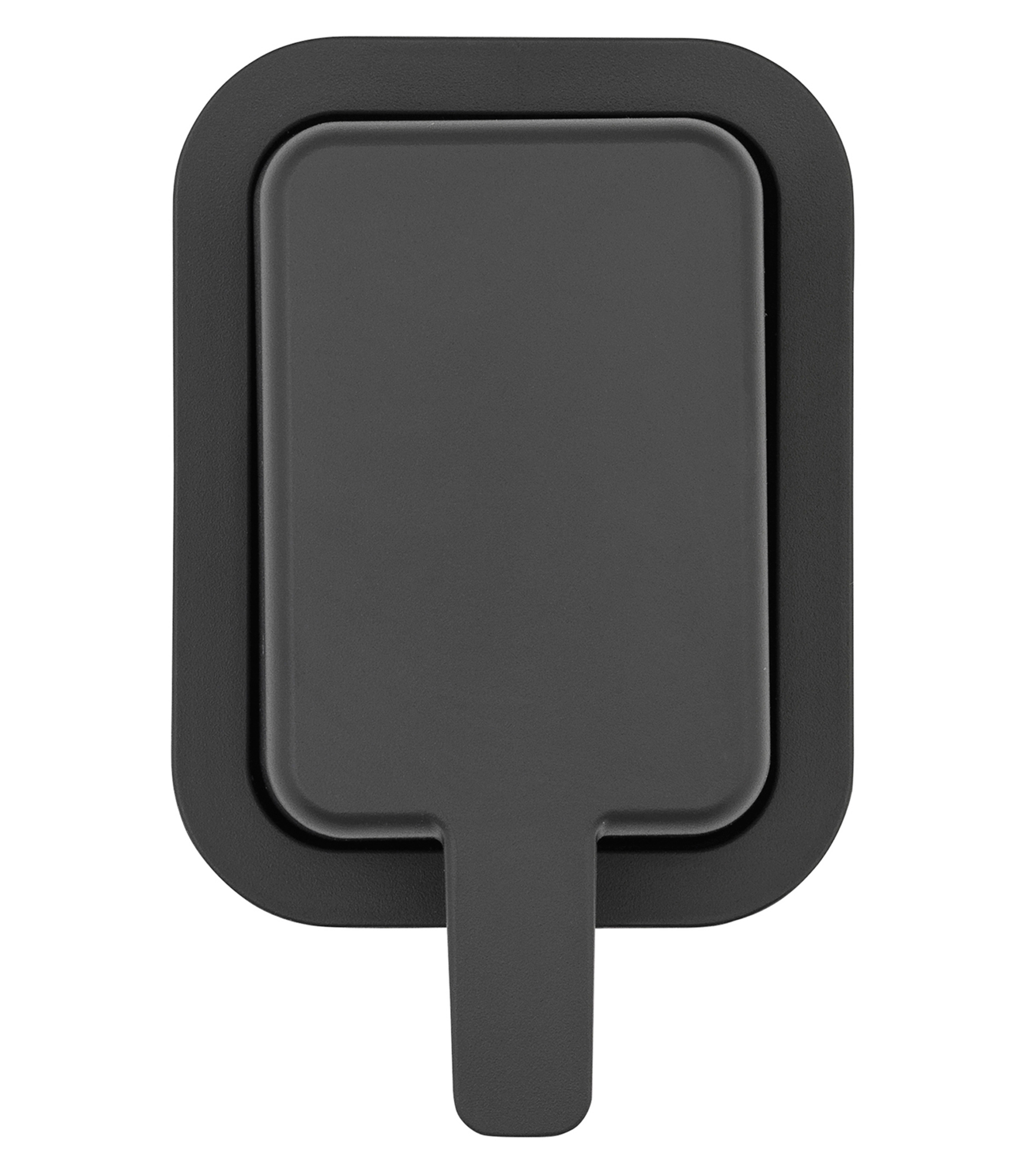 Dispensador de jabón gris oscuro