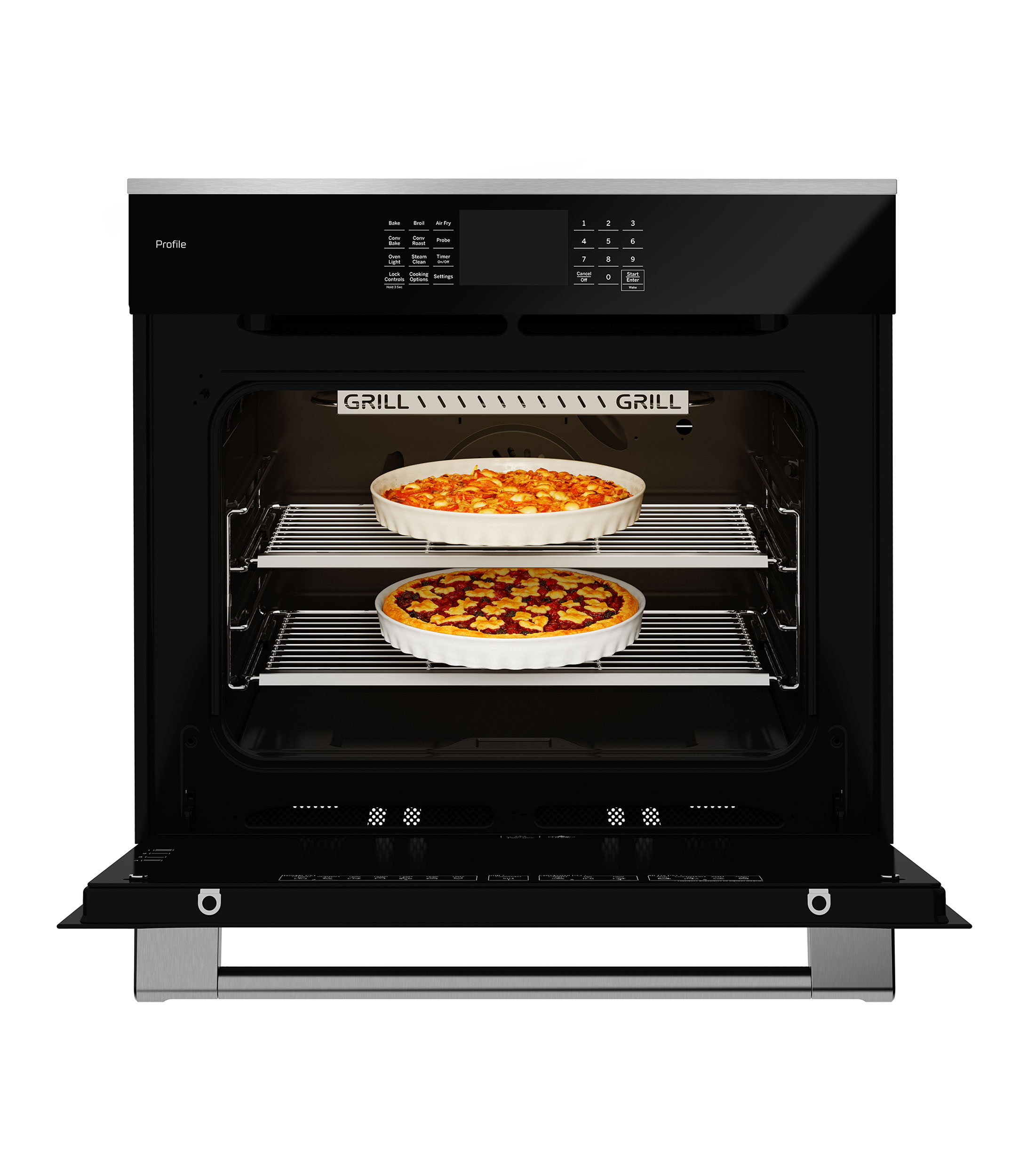 Horno electrico HGP8050YE1 31quot en Acero Inoxidable