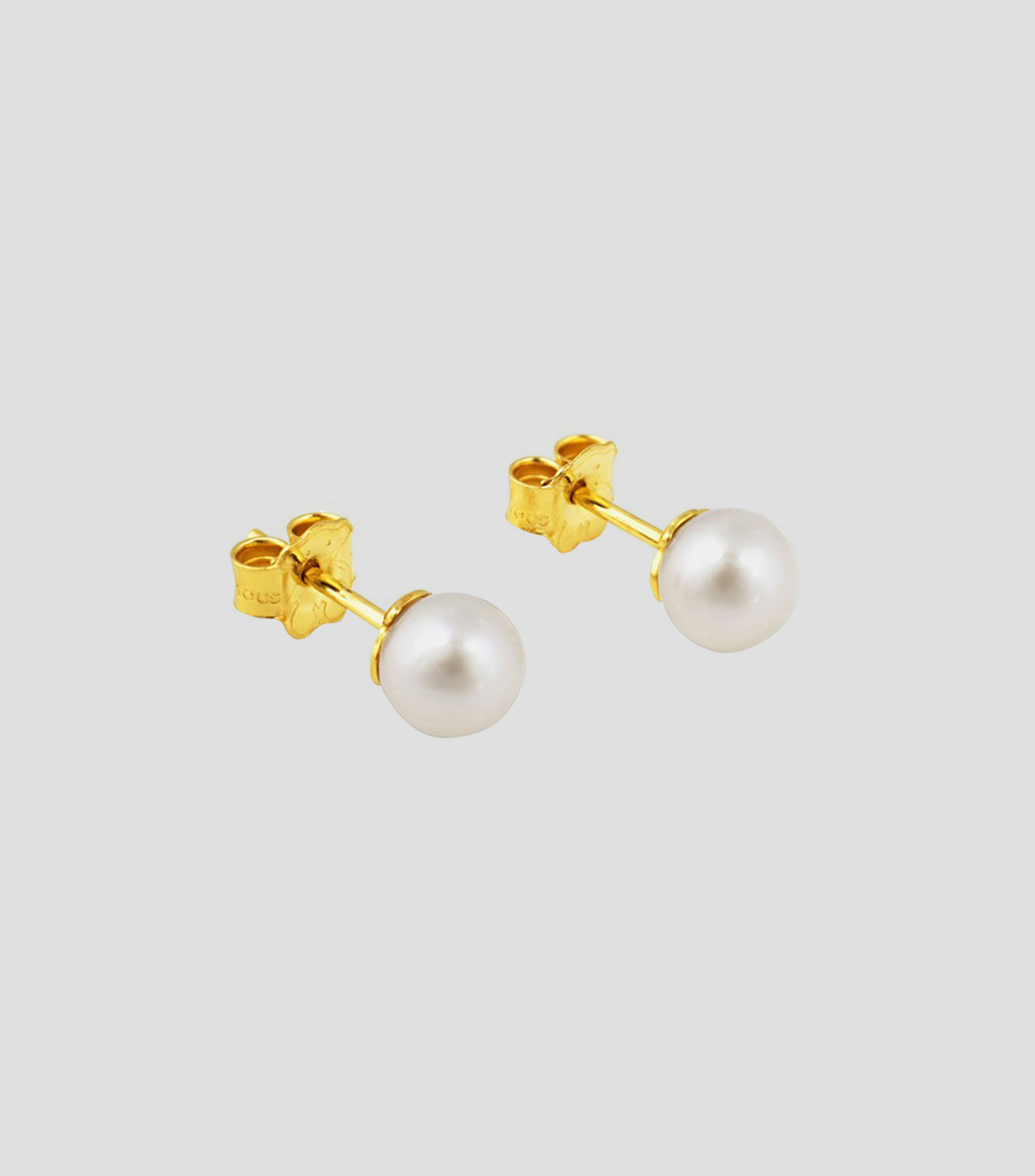 Aretes en Oro amarillo de 18 Kilates Mujer