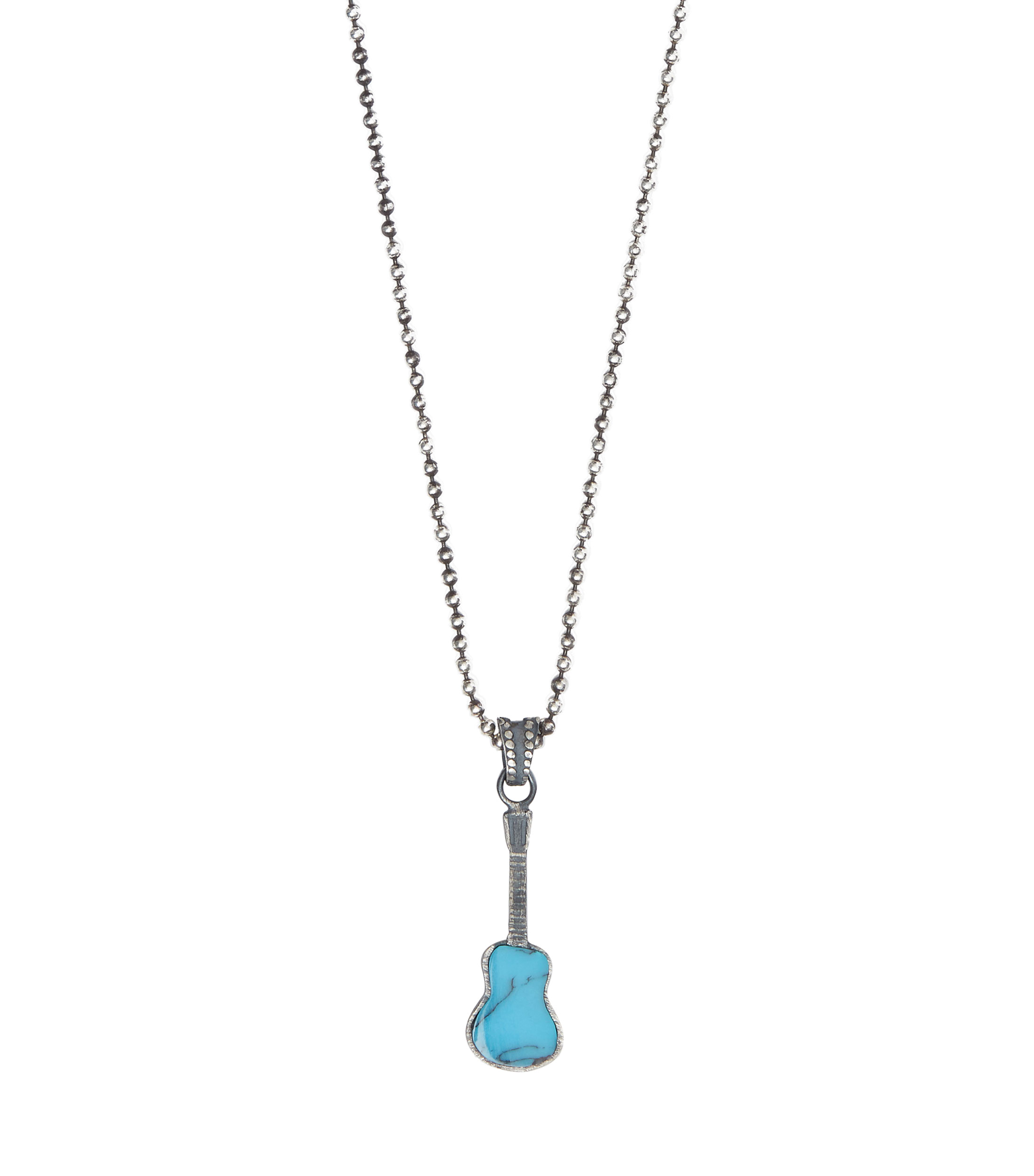 Dije Acoustic Guitar Stones en plata .925 Hombre