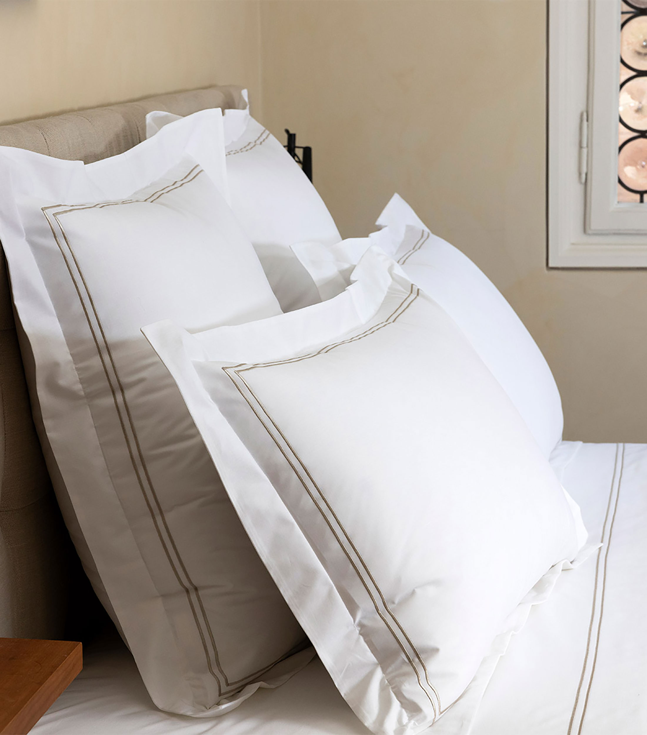 Funda para Almohada King Size en algodón Duo Pierre
