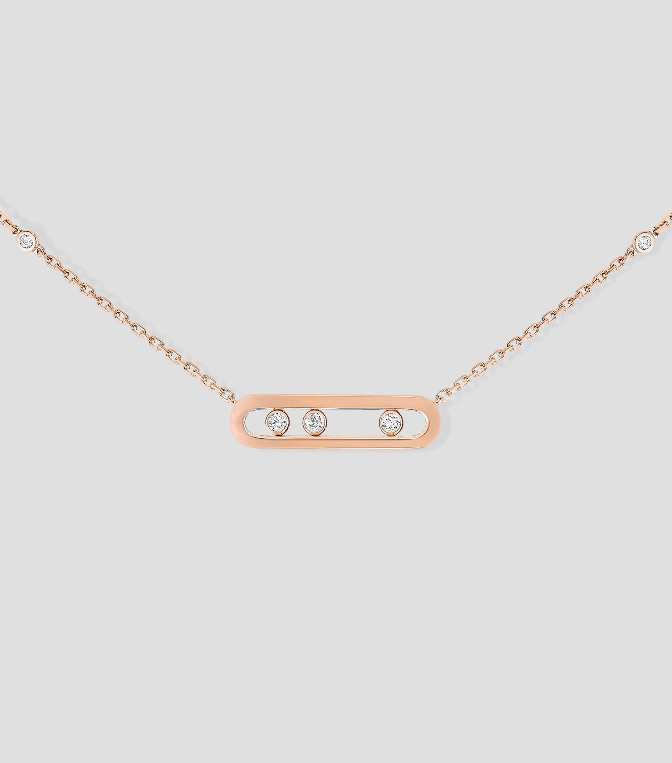 Collar baby Move Classique en oro rosa de 18 Kts Mujer