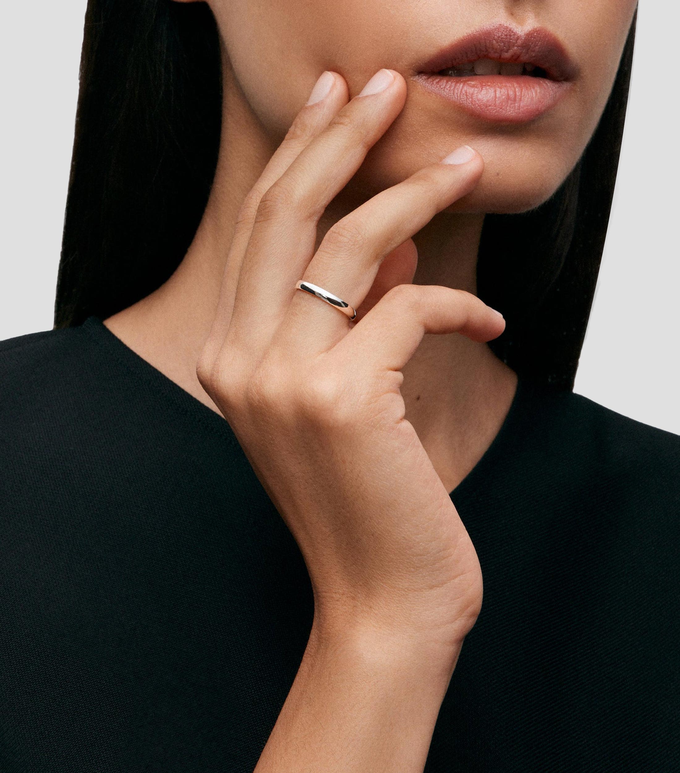 Anillo en Platino Unisex