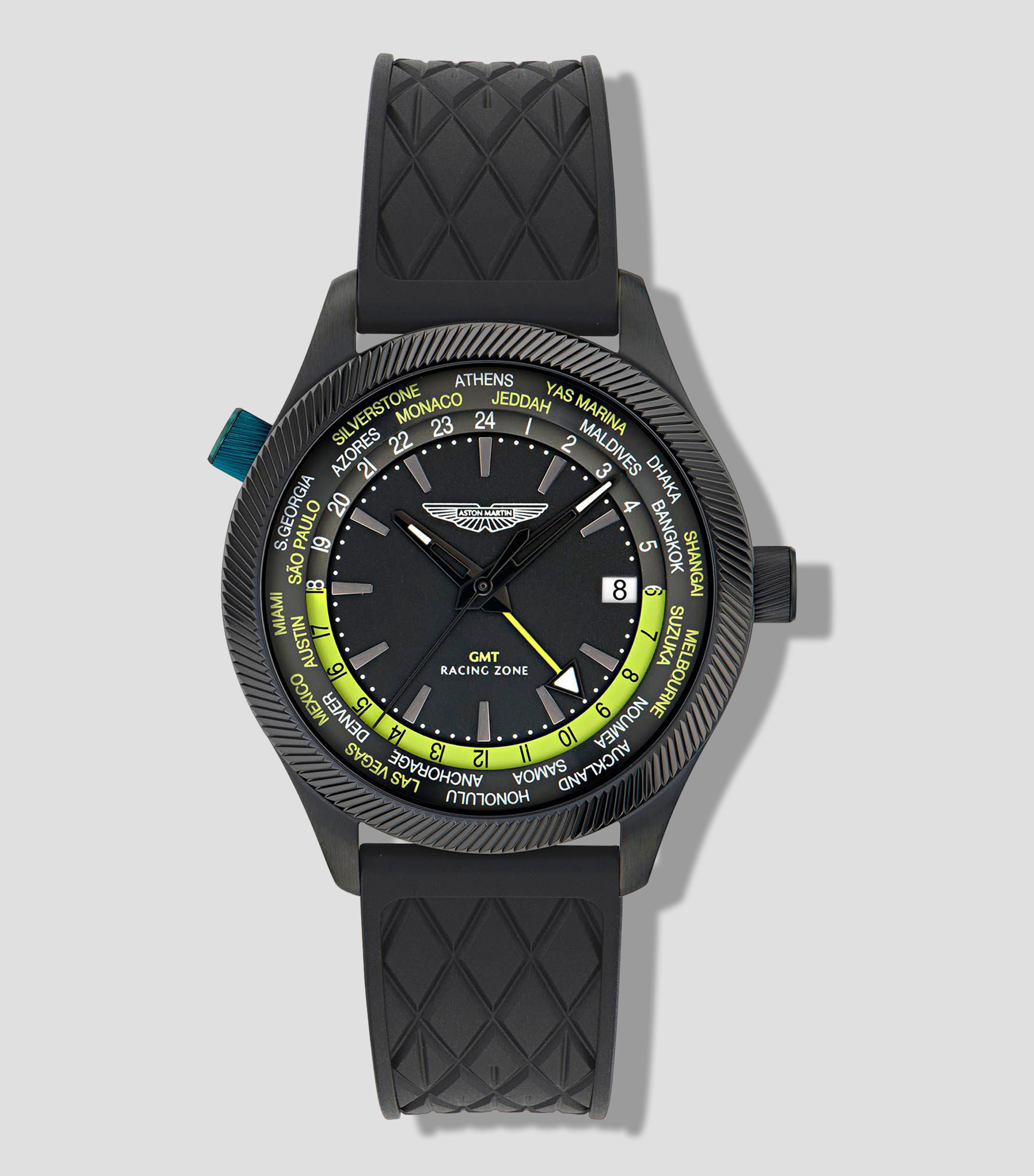 Reloj para hombre Icon GRZ GMT Casual Negro