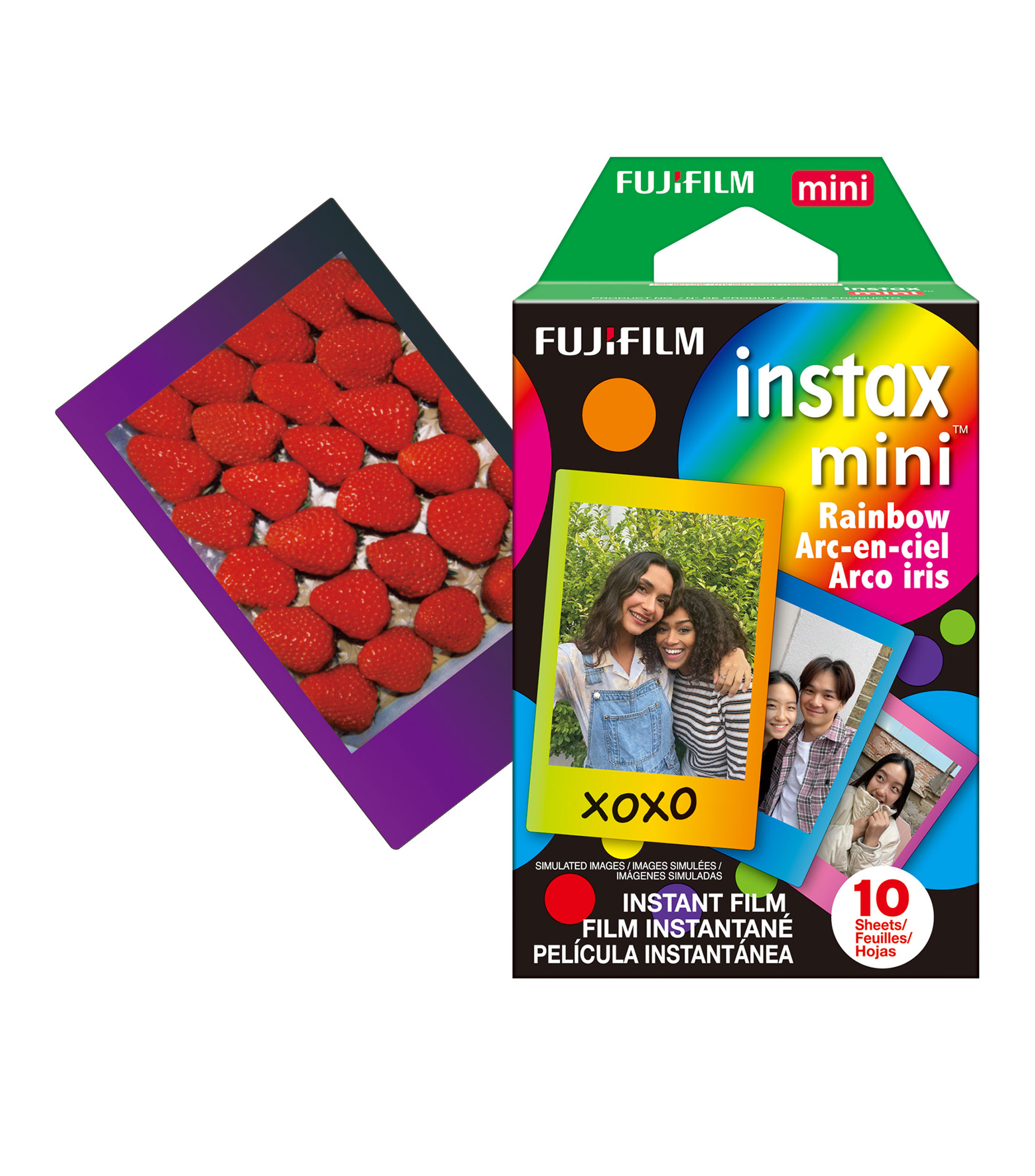 Película Fujifilm Instax Mini Rainbow