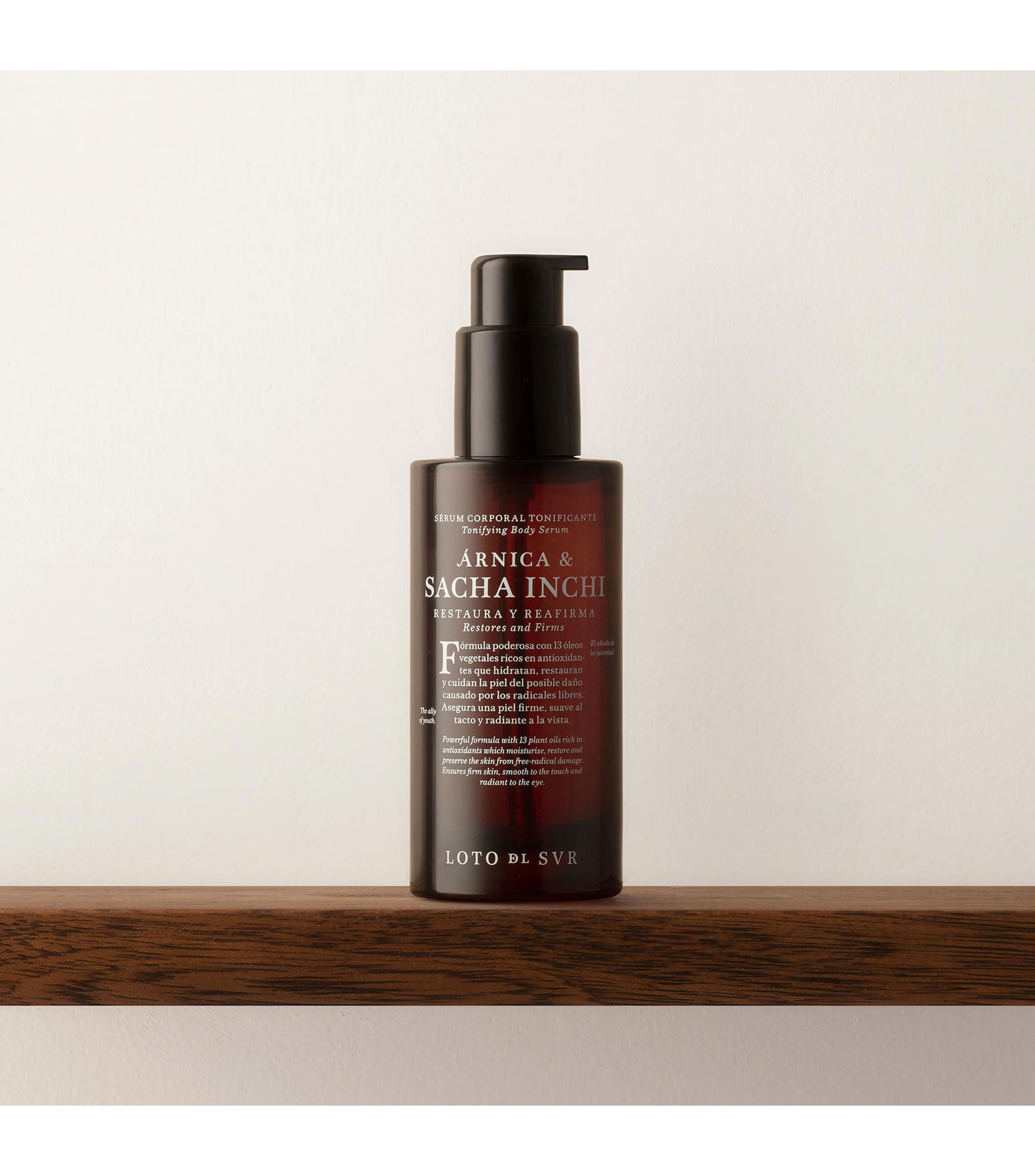 Sérum Corporal Tonificante Árnica & Sacha Inchi, 100 ml