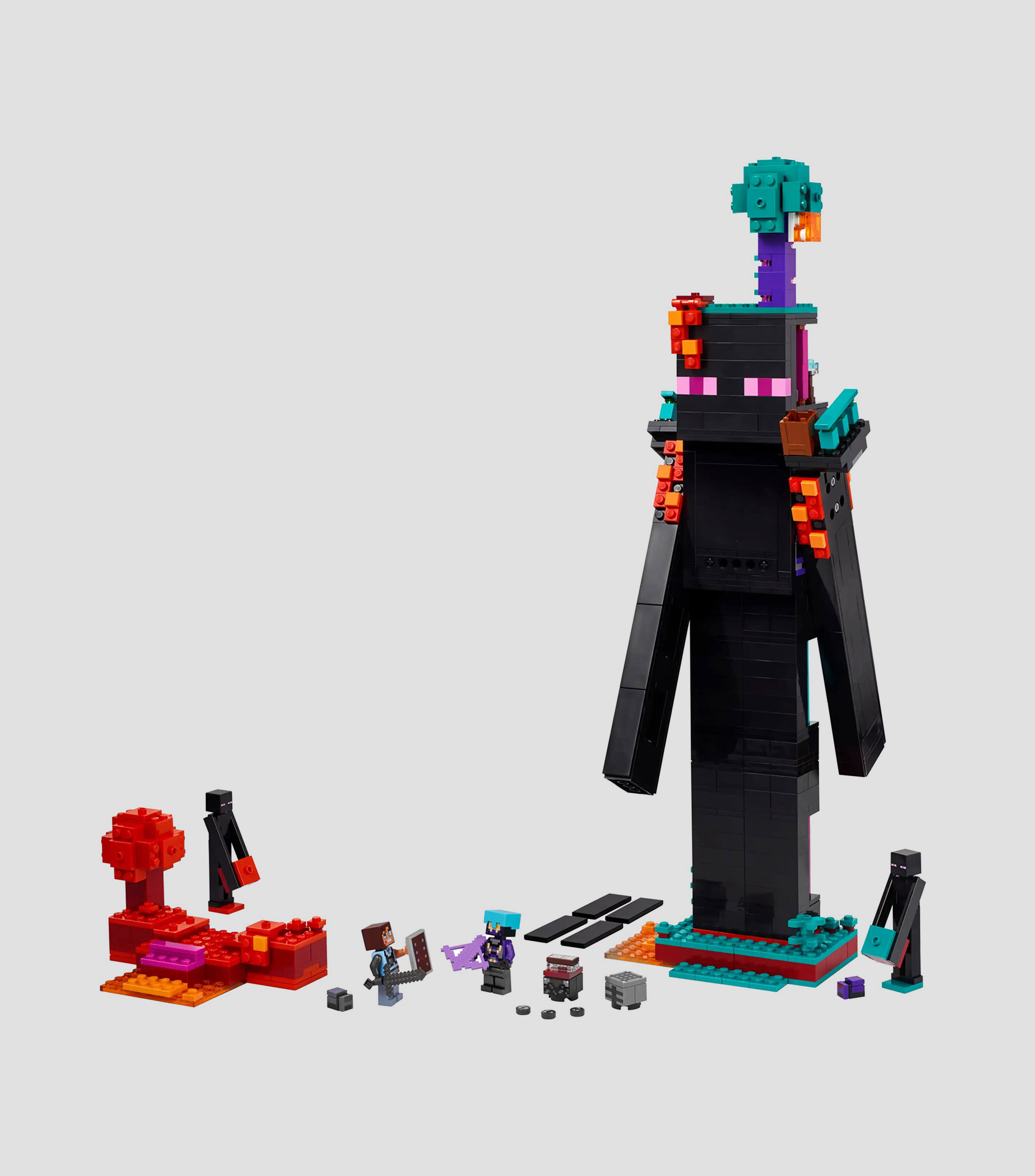 Lego Minecraft, La Torre del Enderman 21279