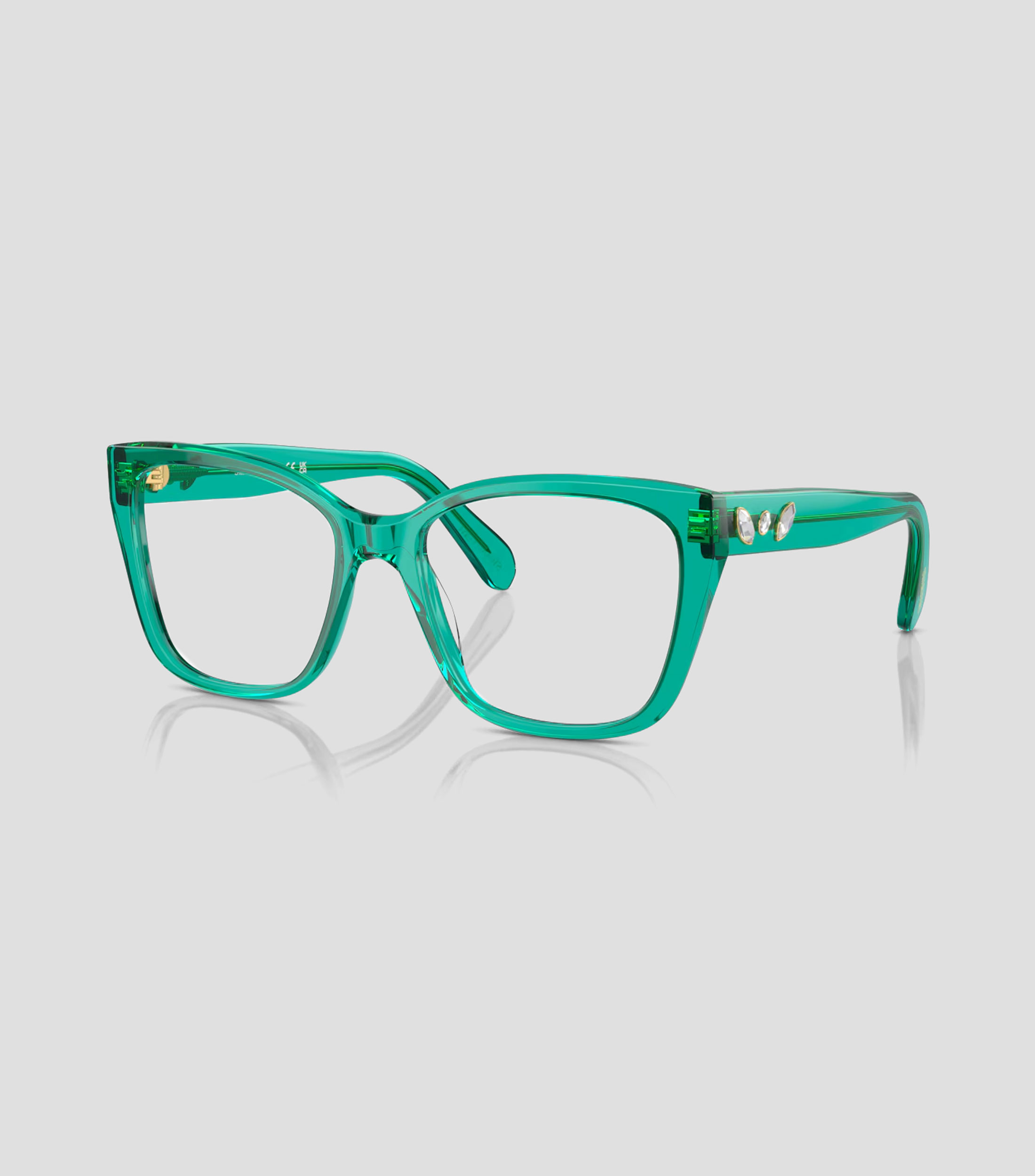 Lentes oftálmicos Panthos Verde cristal Mujer
