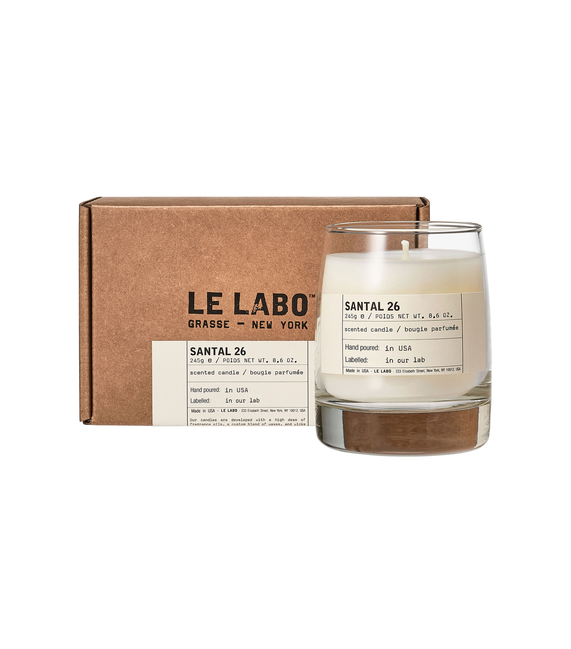 Vela aromática Santal 26, 245 gr
