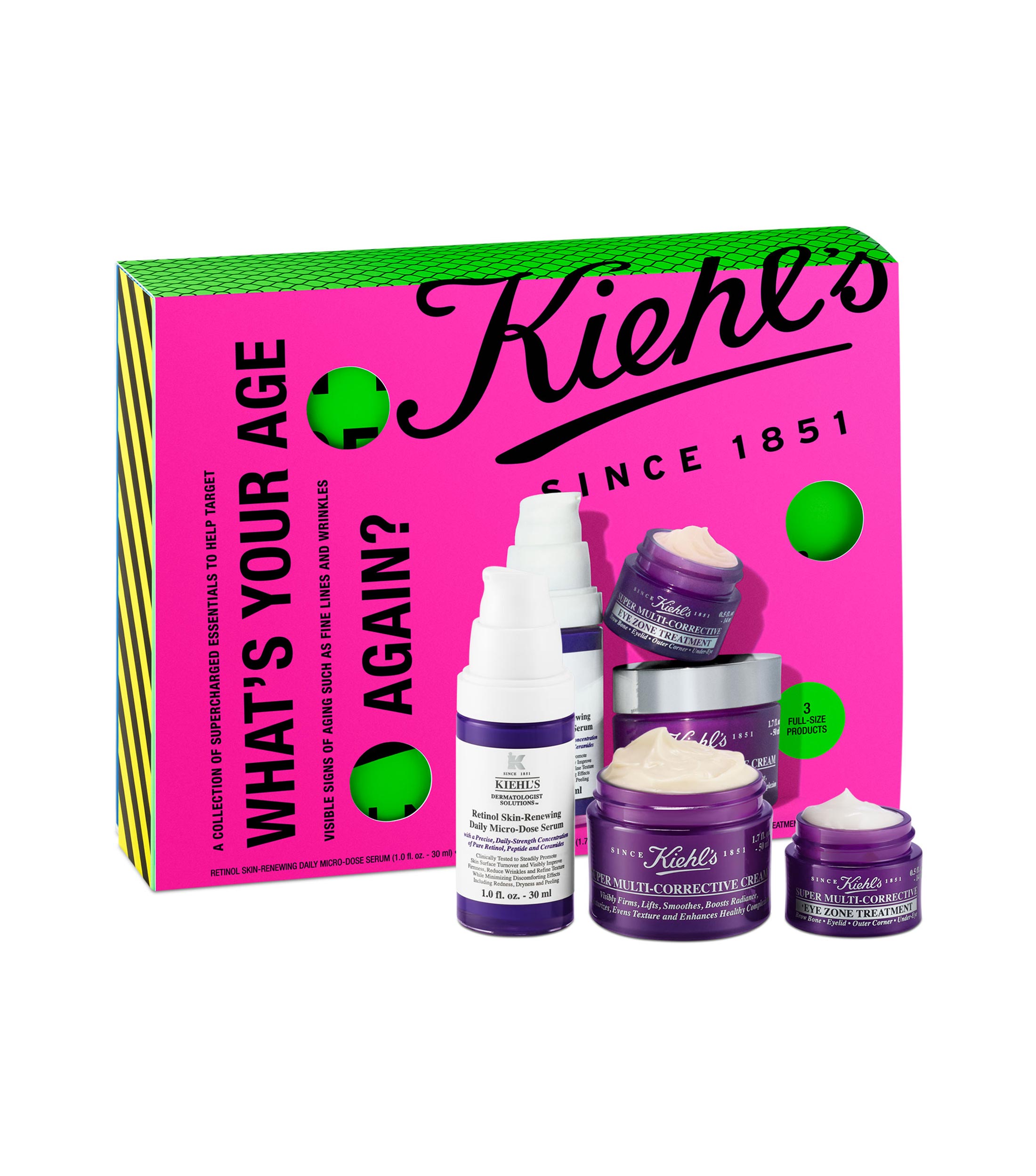 Kiehl s set whats your age again unisex el palacio de hierro