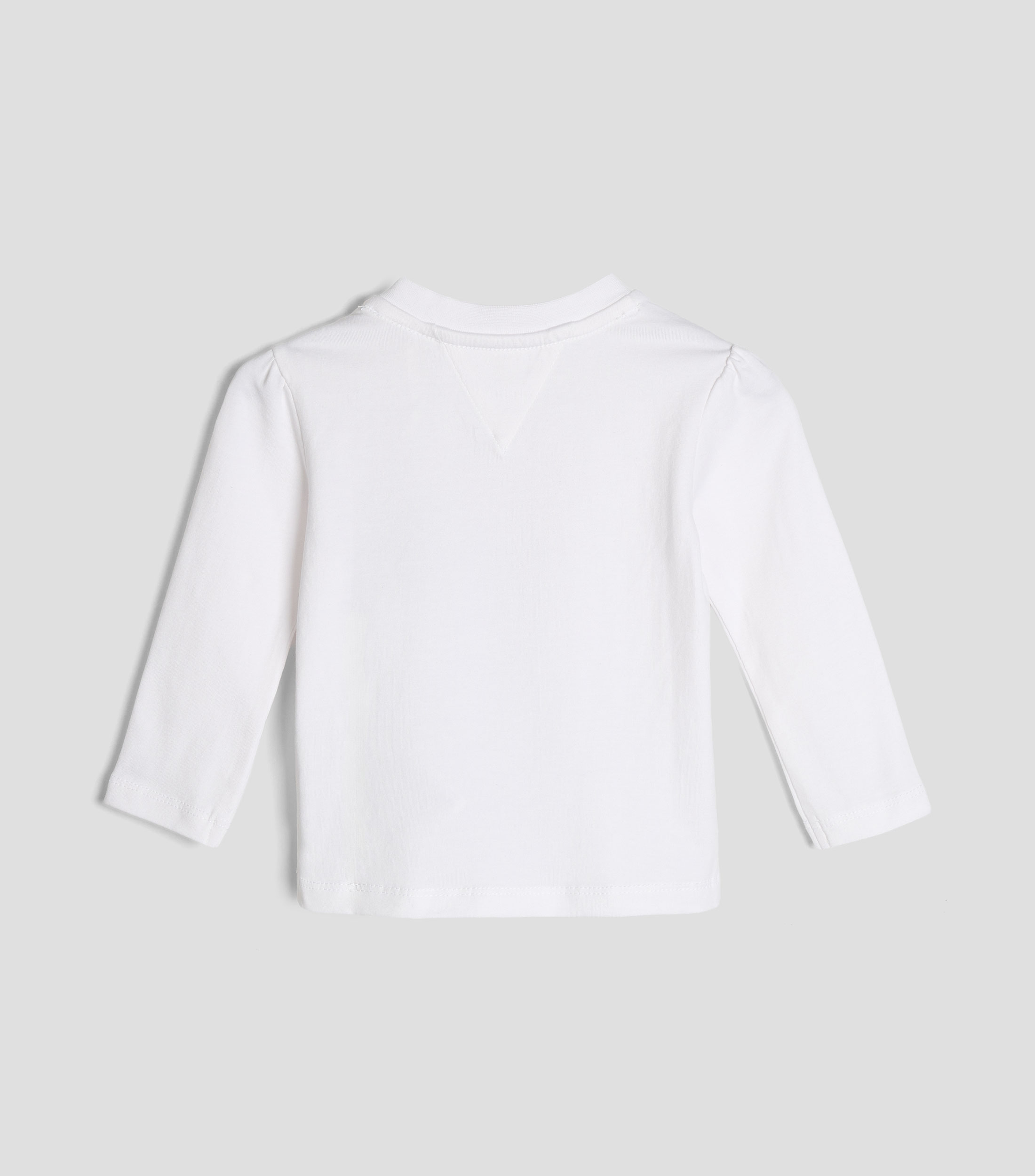 Playera cuello redondo manga larga estampada Bebé