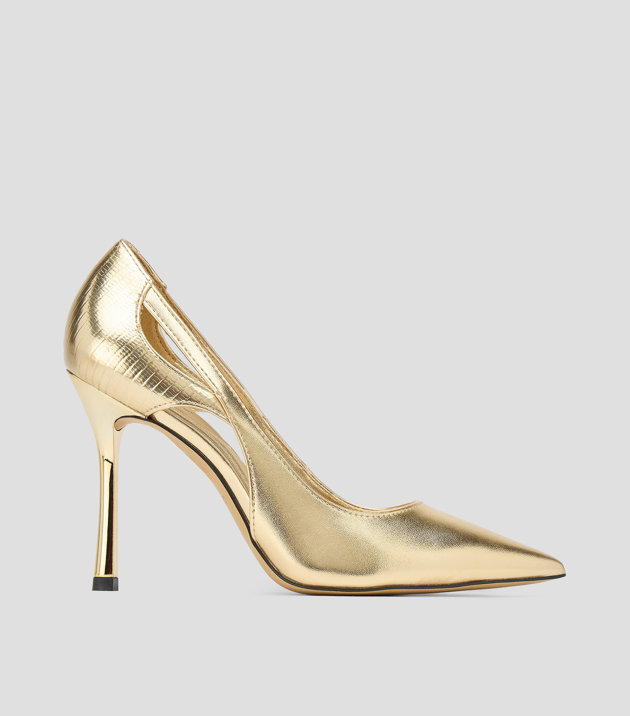Zapatillas con tacón alto de aguja Mujer