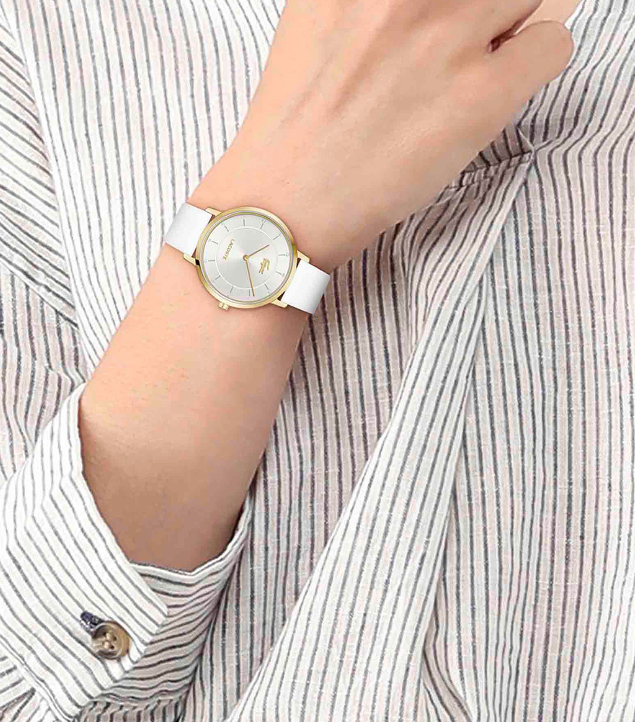 Reloj para Mujer Crocorigin Casual Plateado, Dorado