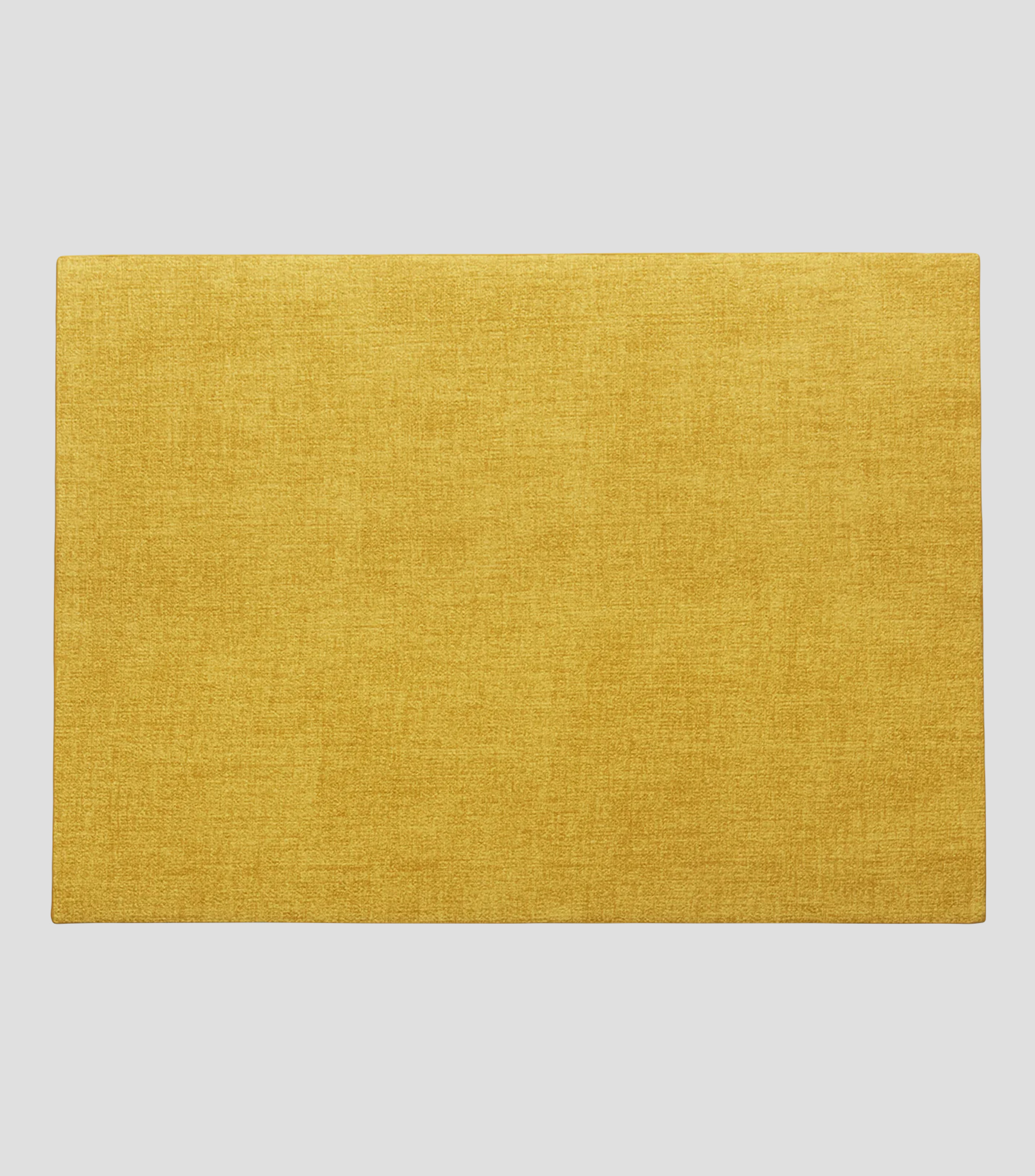 Mantel rectangular, amarillo