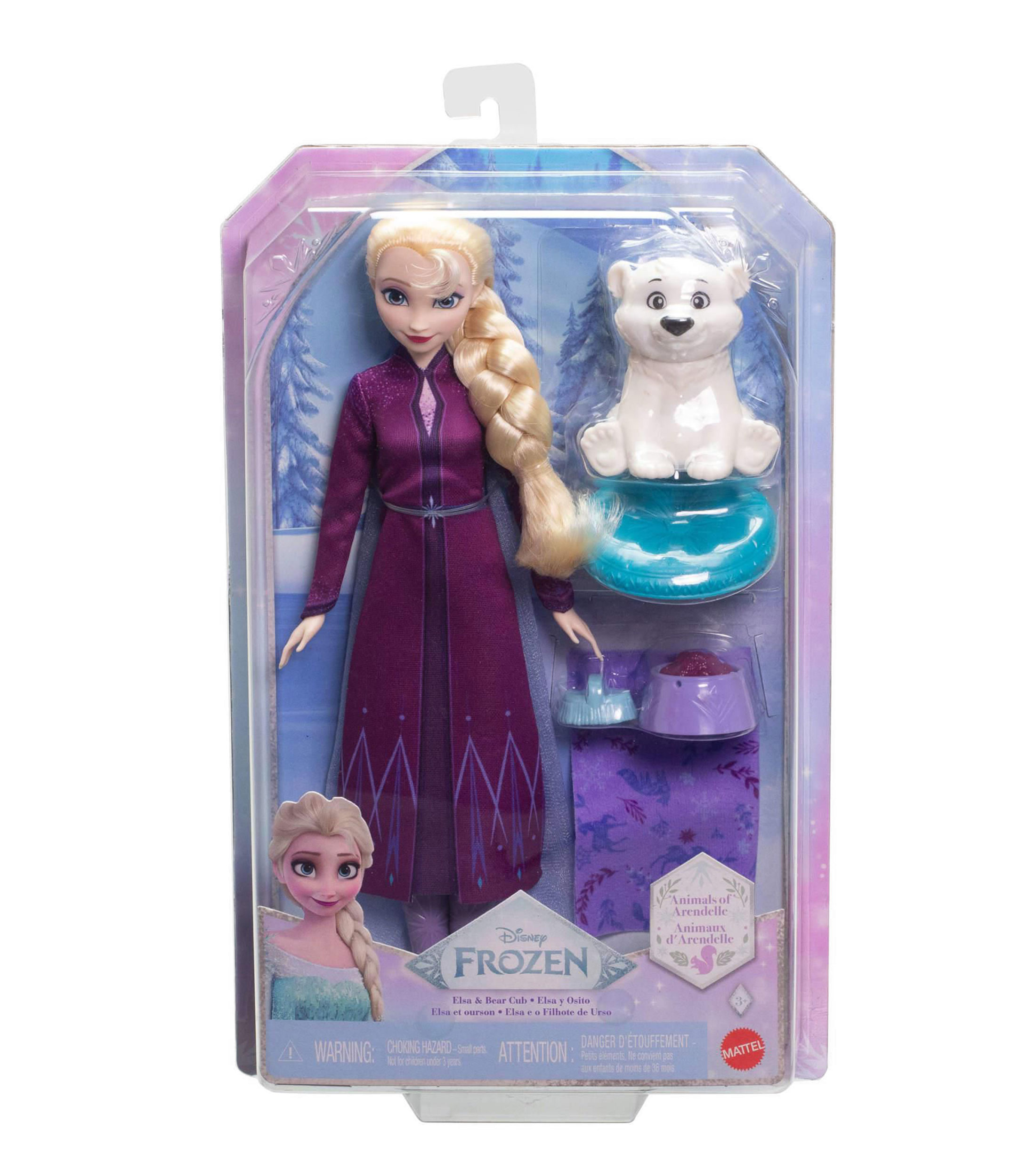 Set Elsa con Oso Bebé