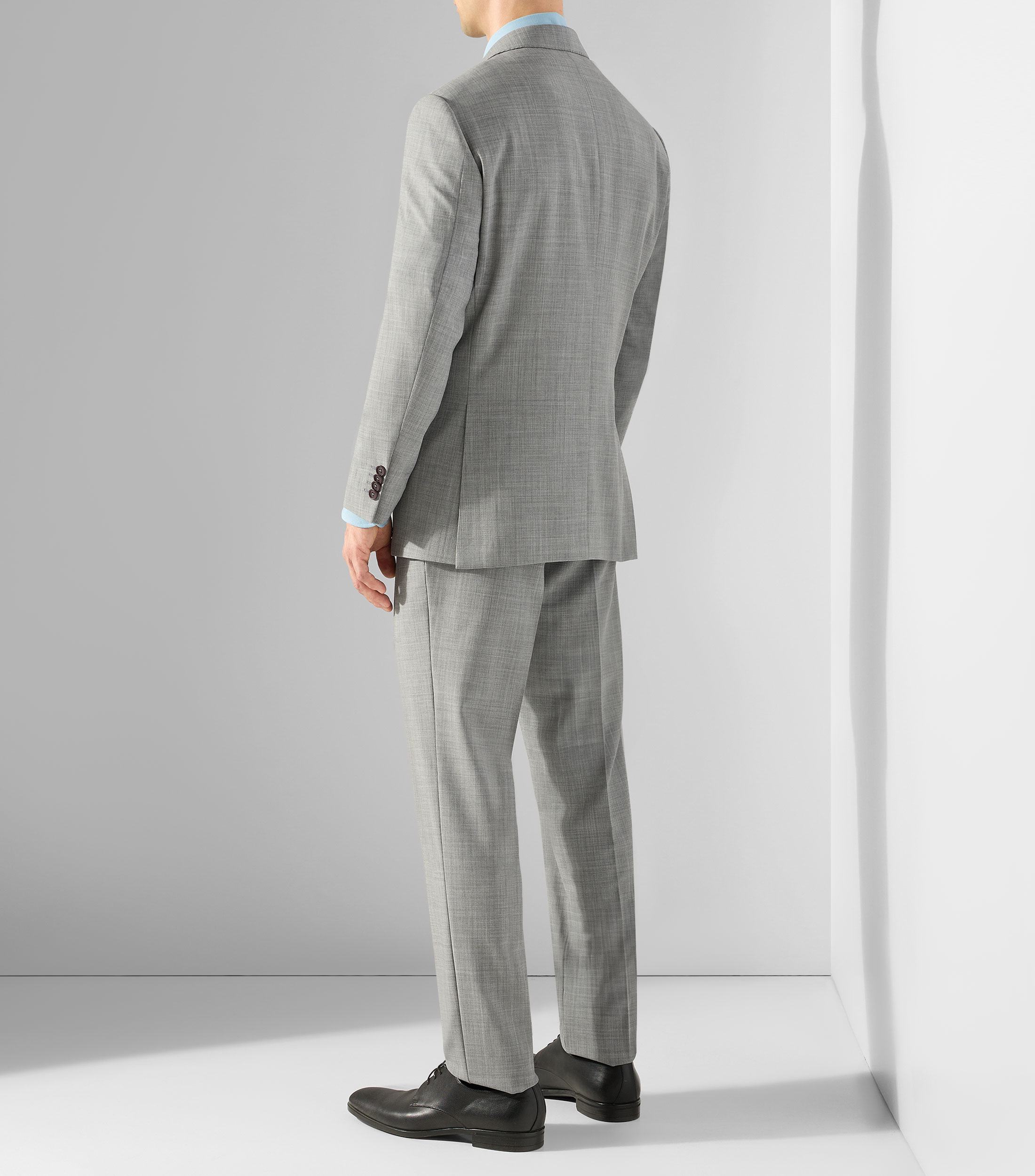 Traje de corte regular con rayas Hombre