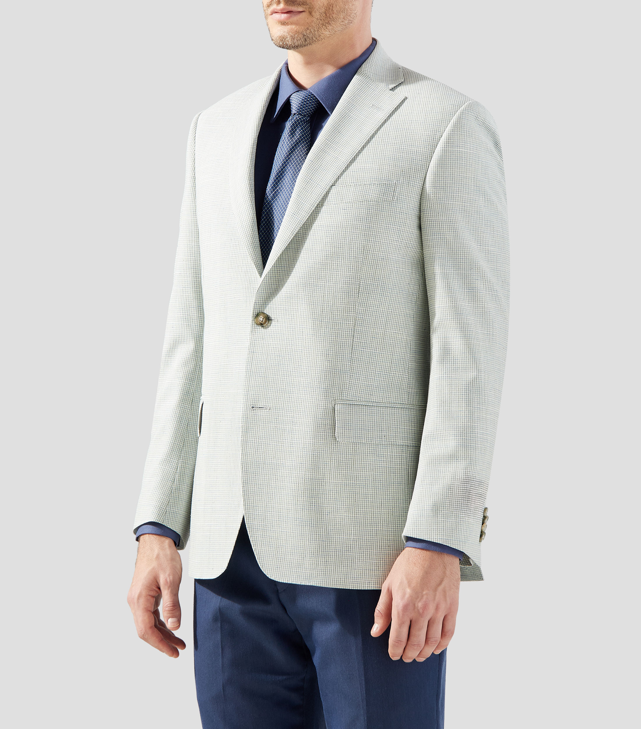 Saco con microdiseños Hombre
