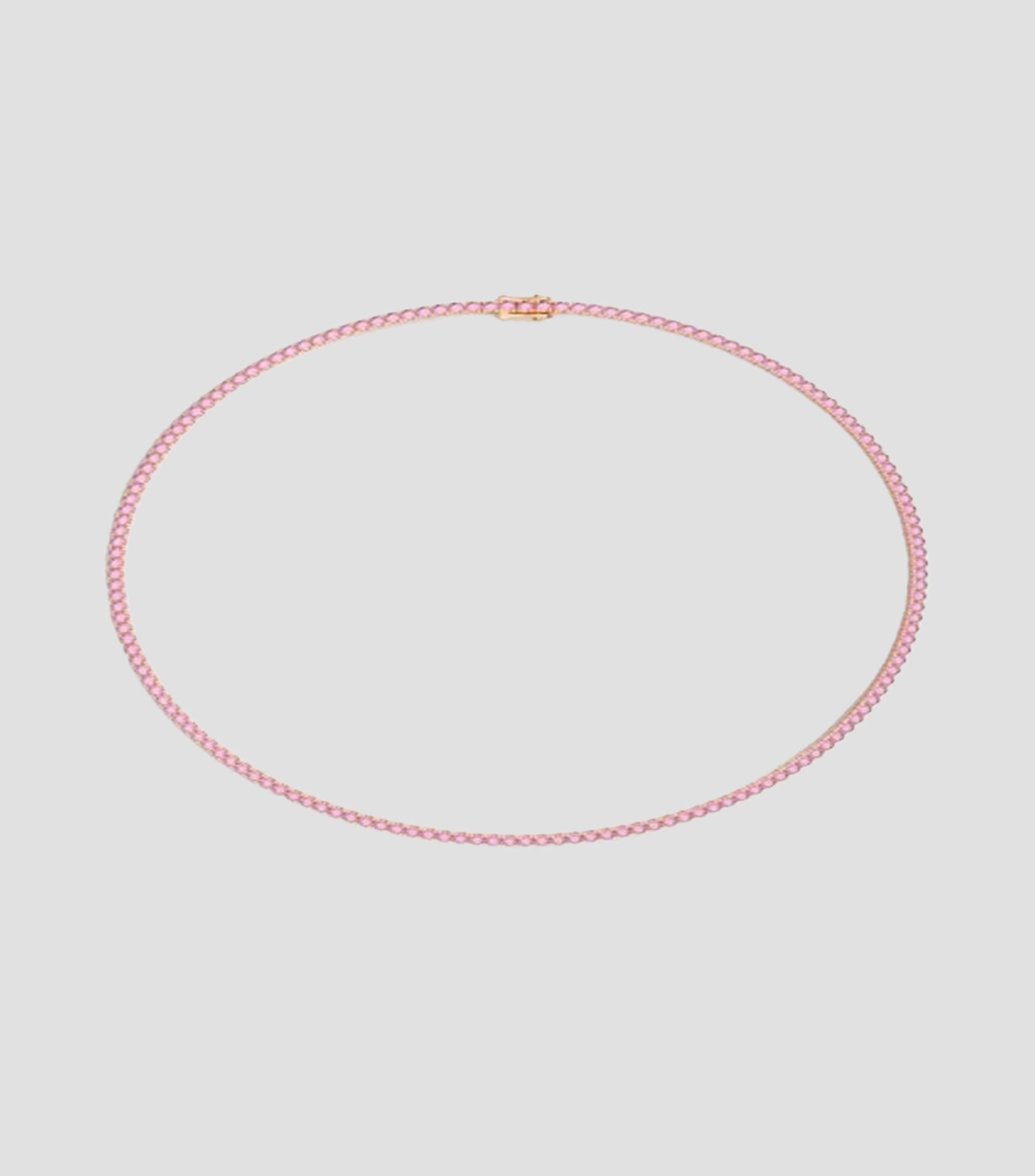Collar con incrustación de circonita cubica Mujer