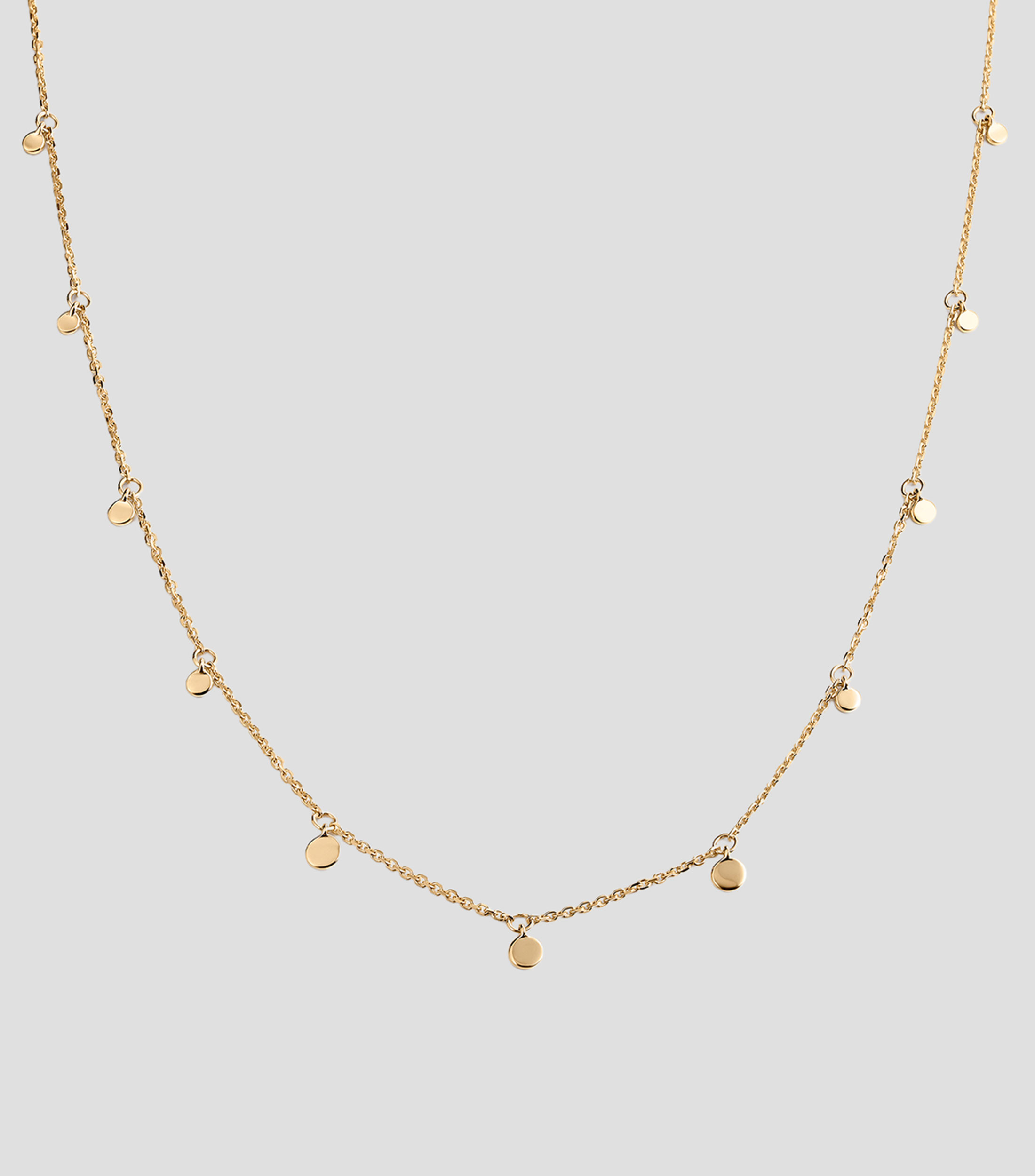 Collar en oro amarillo de 9 kilates Goldie Mujer