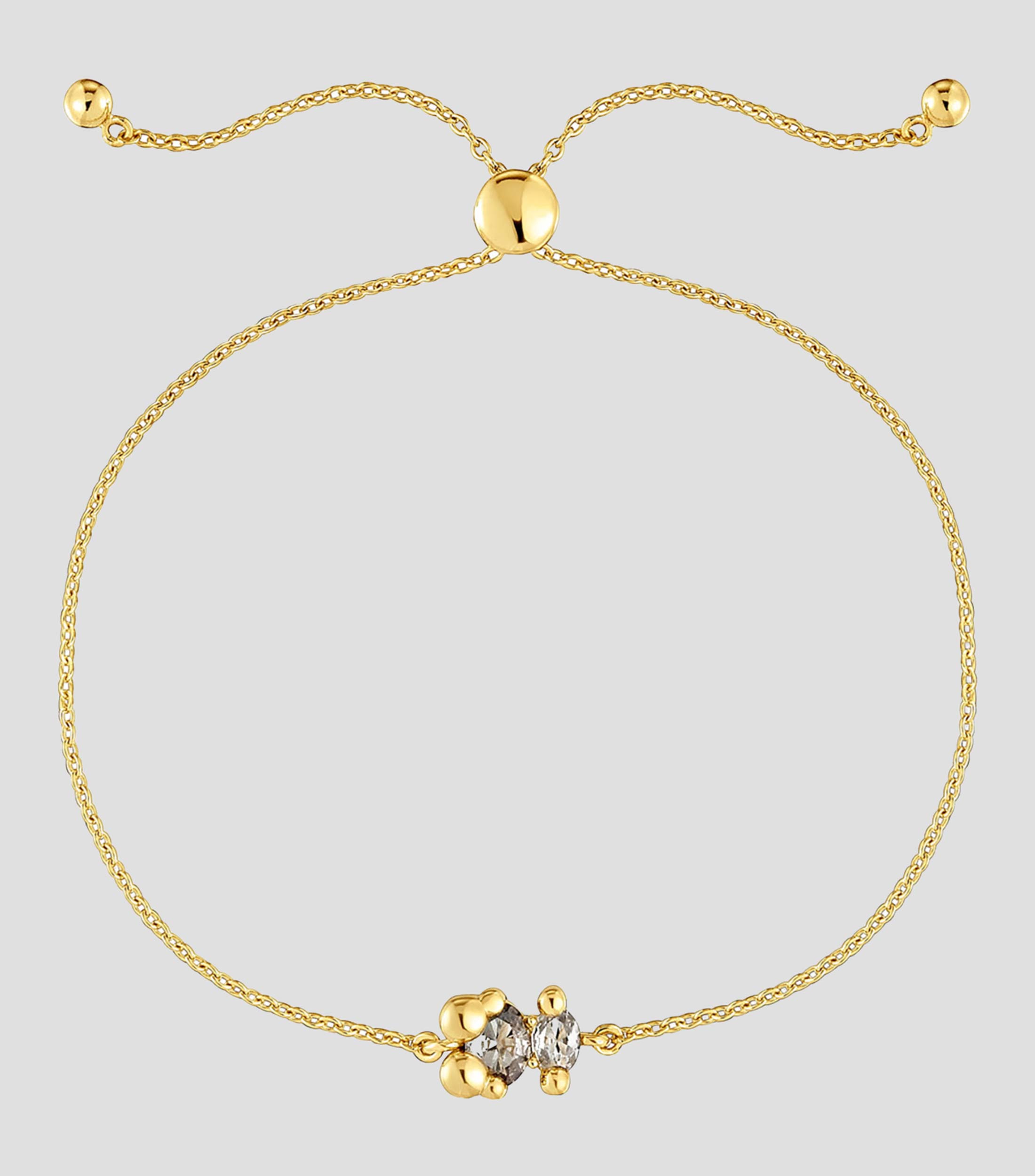 Pulsera en Plata Color Bear con Espinela Mujer