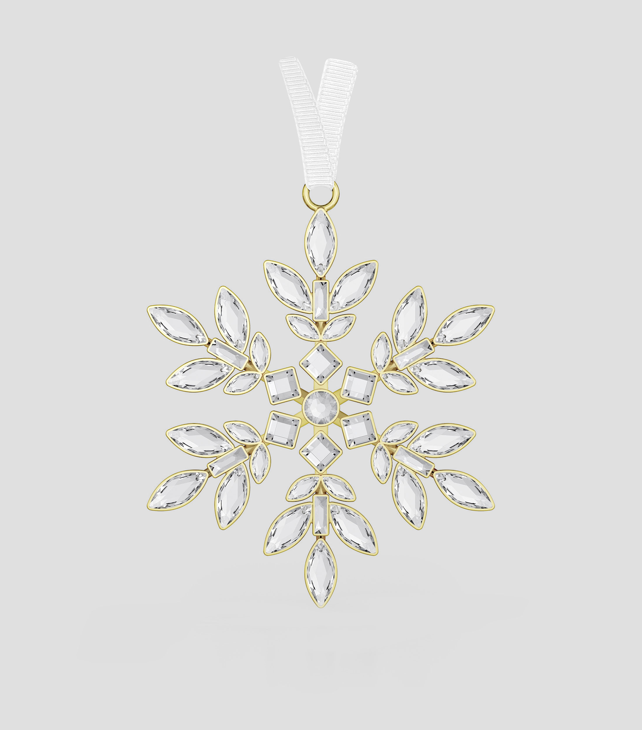 Ornamento navideño Gema Holiday en cristal