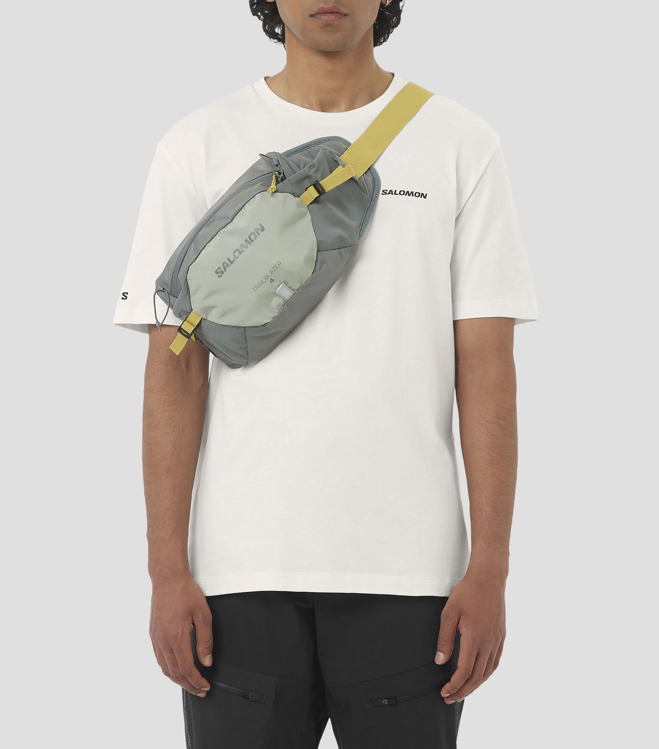 Playera deportiva Logo estampada Hombre