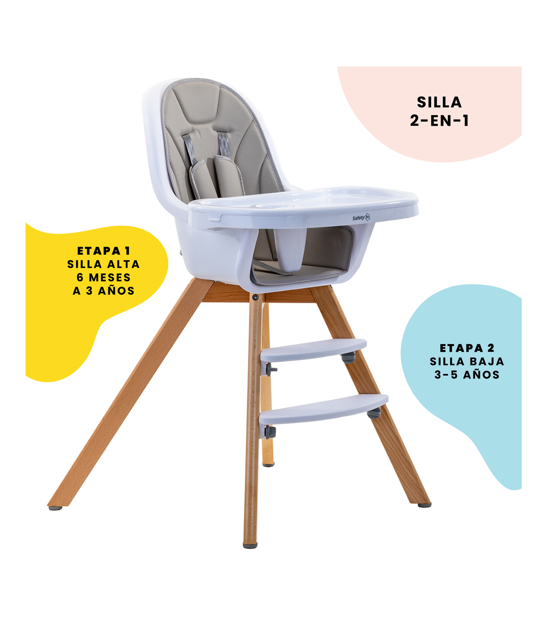 Silla 2 en 1 Nórdica