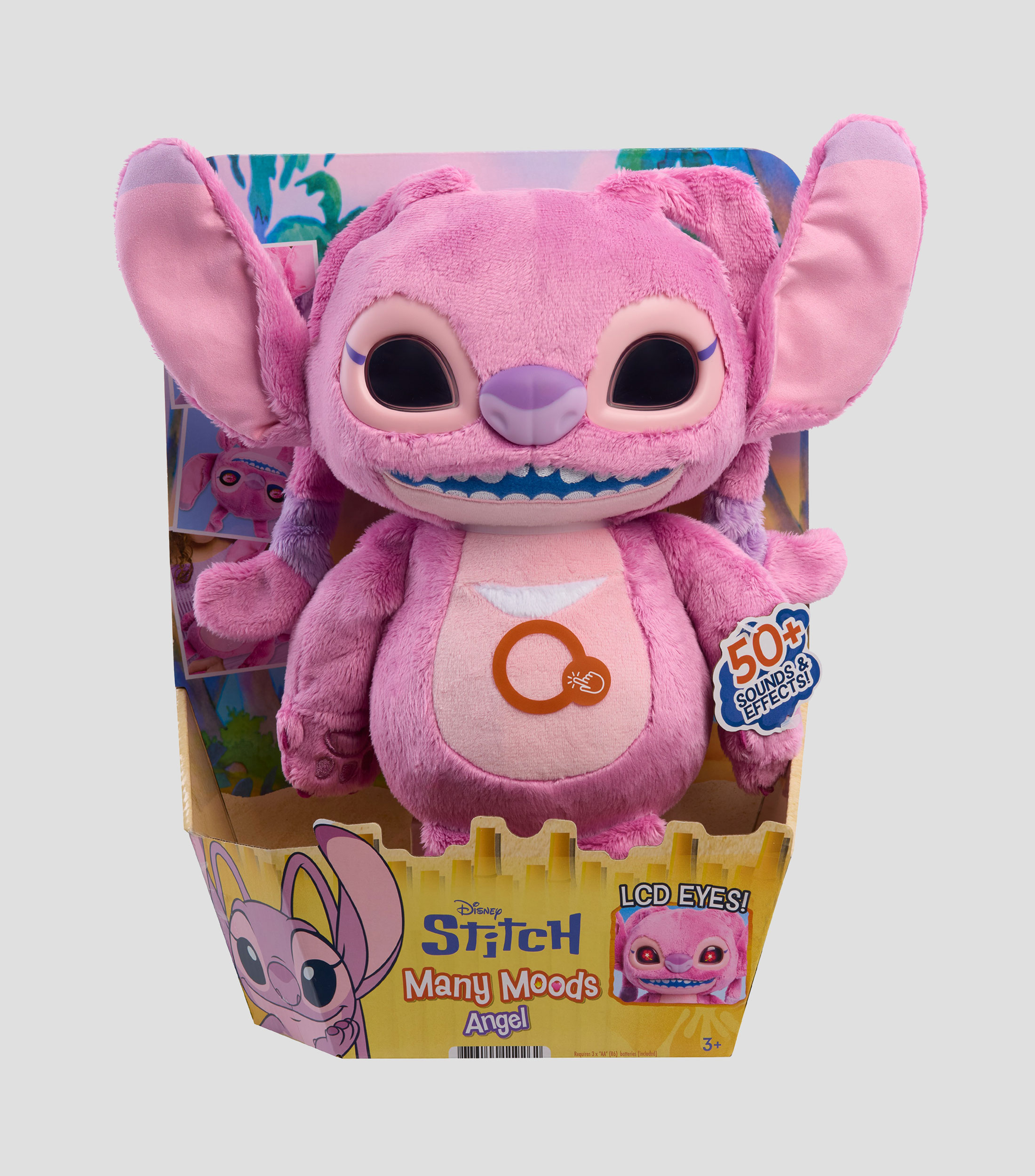 Peluche de Angel - Stitch: Many Moods Feature Plush