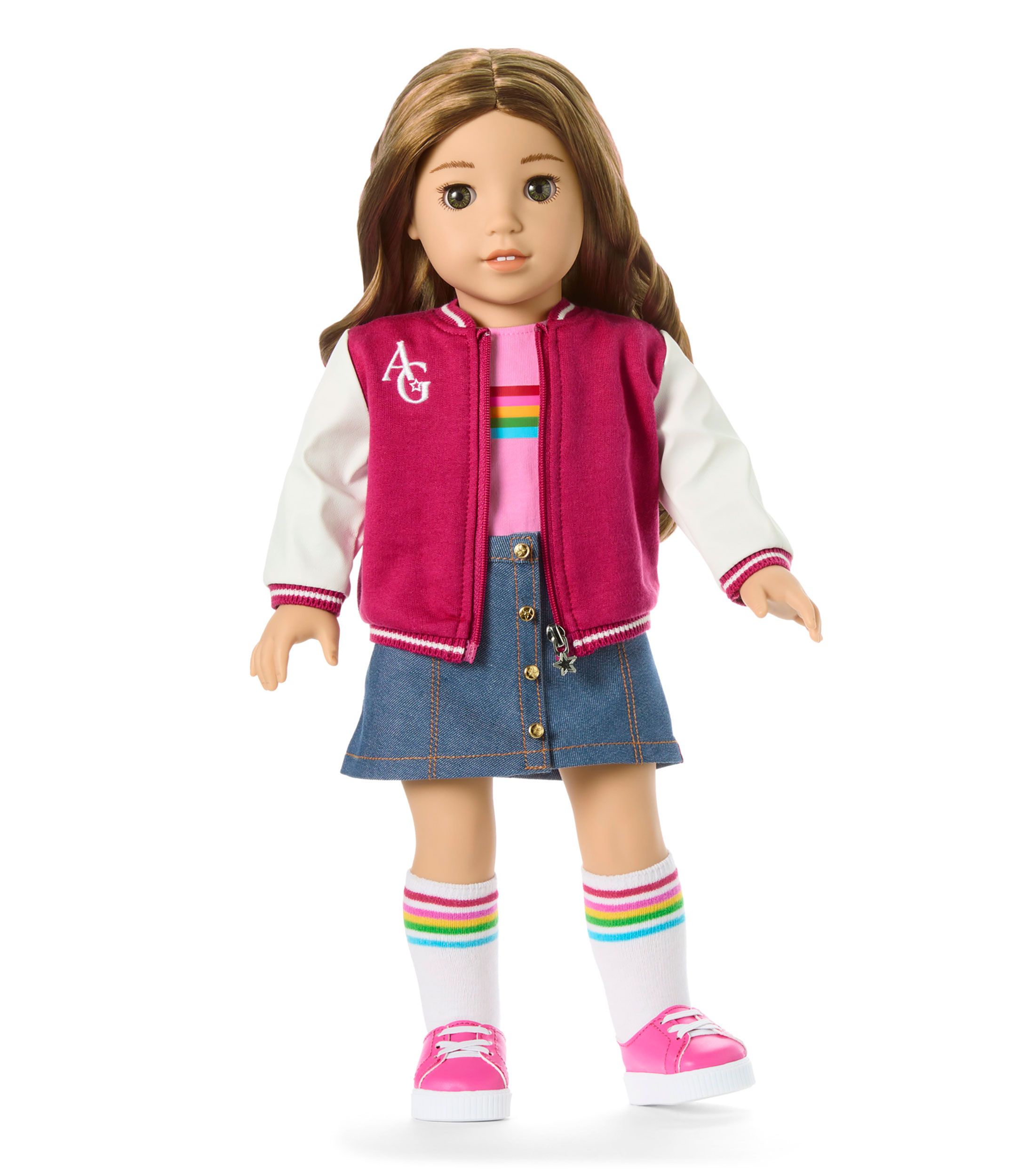 Muñeca Truly Me, cabello castaño claro con caireles