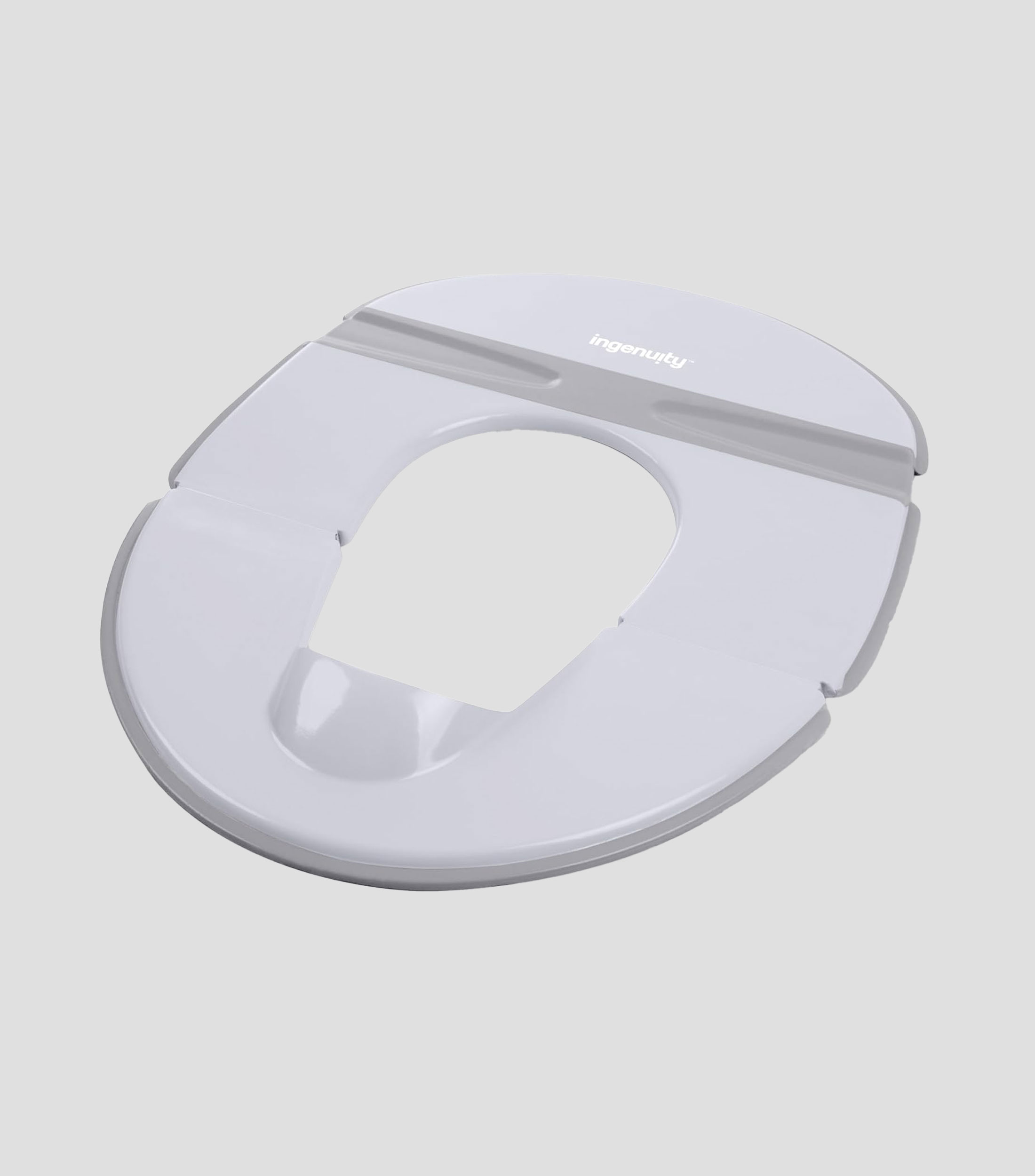 Asiento para inodoro para viaje plegable