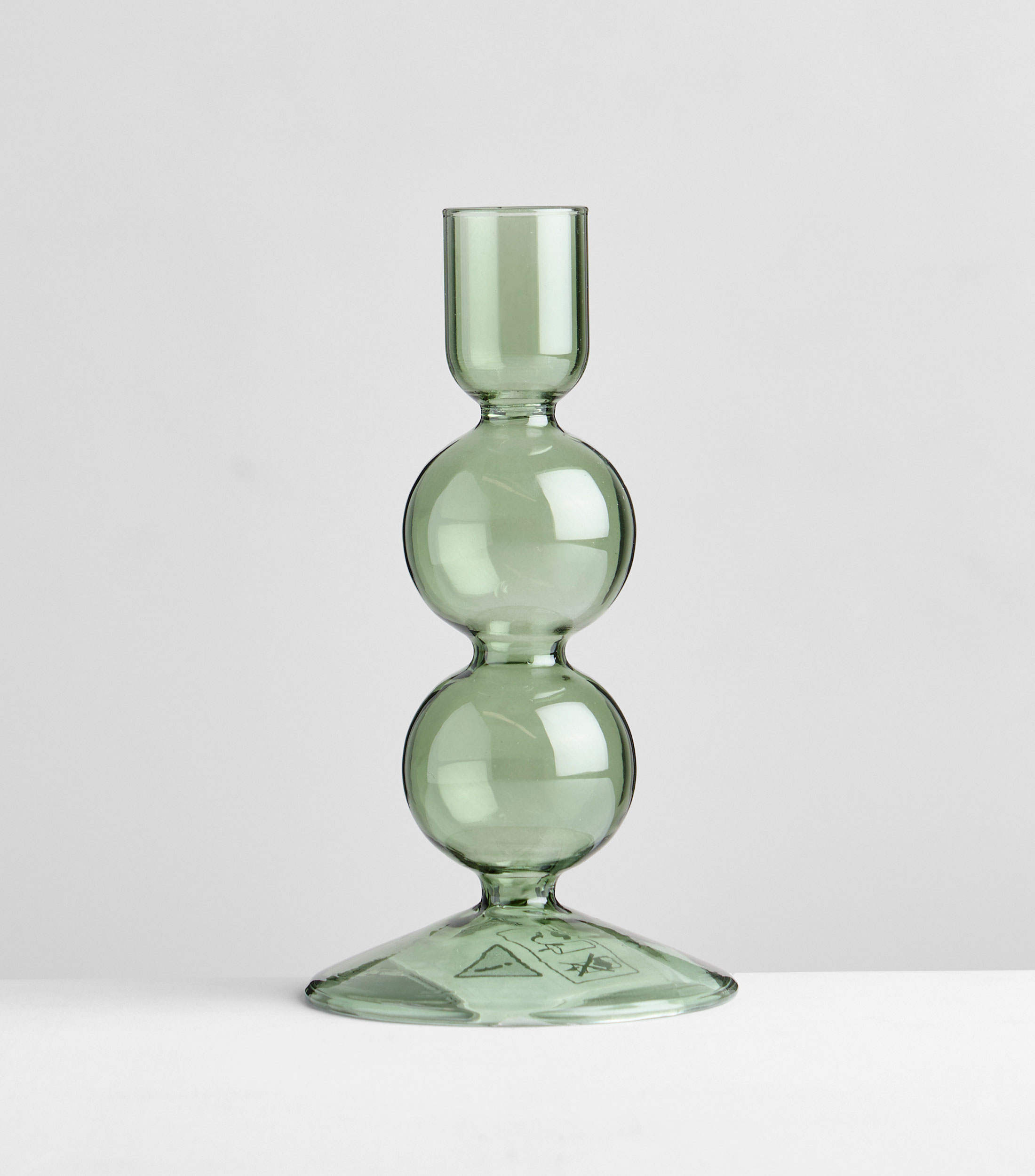 Candelero Like Home en cristal