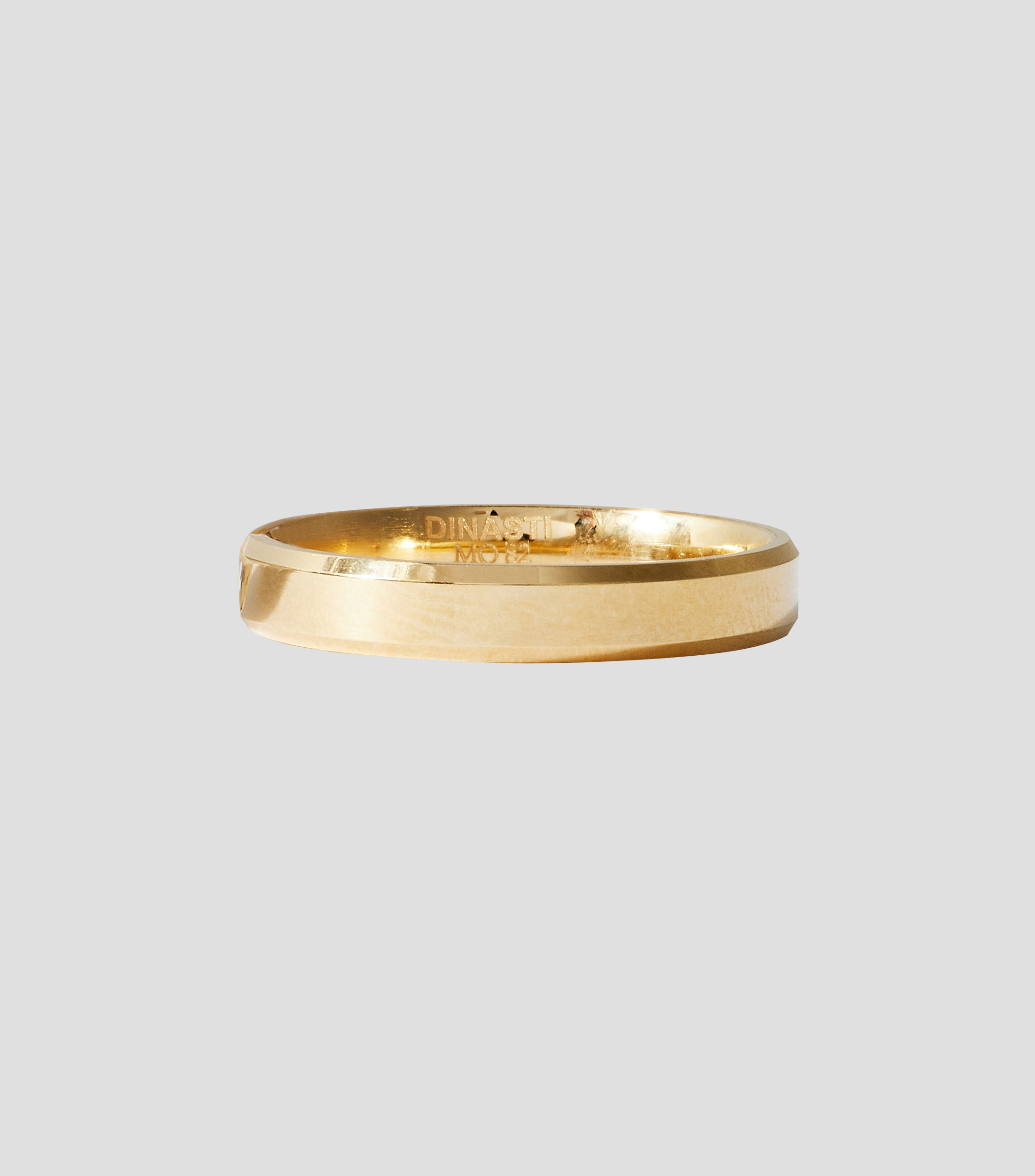 Anillo en oro amarillo de 14 kilates Mujer