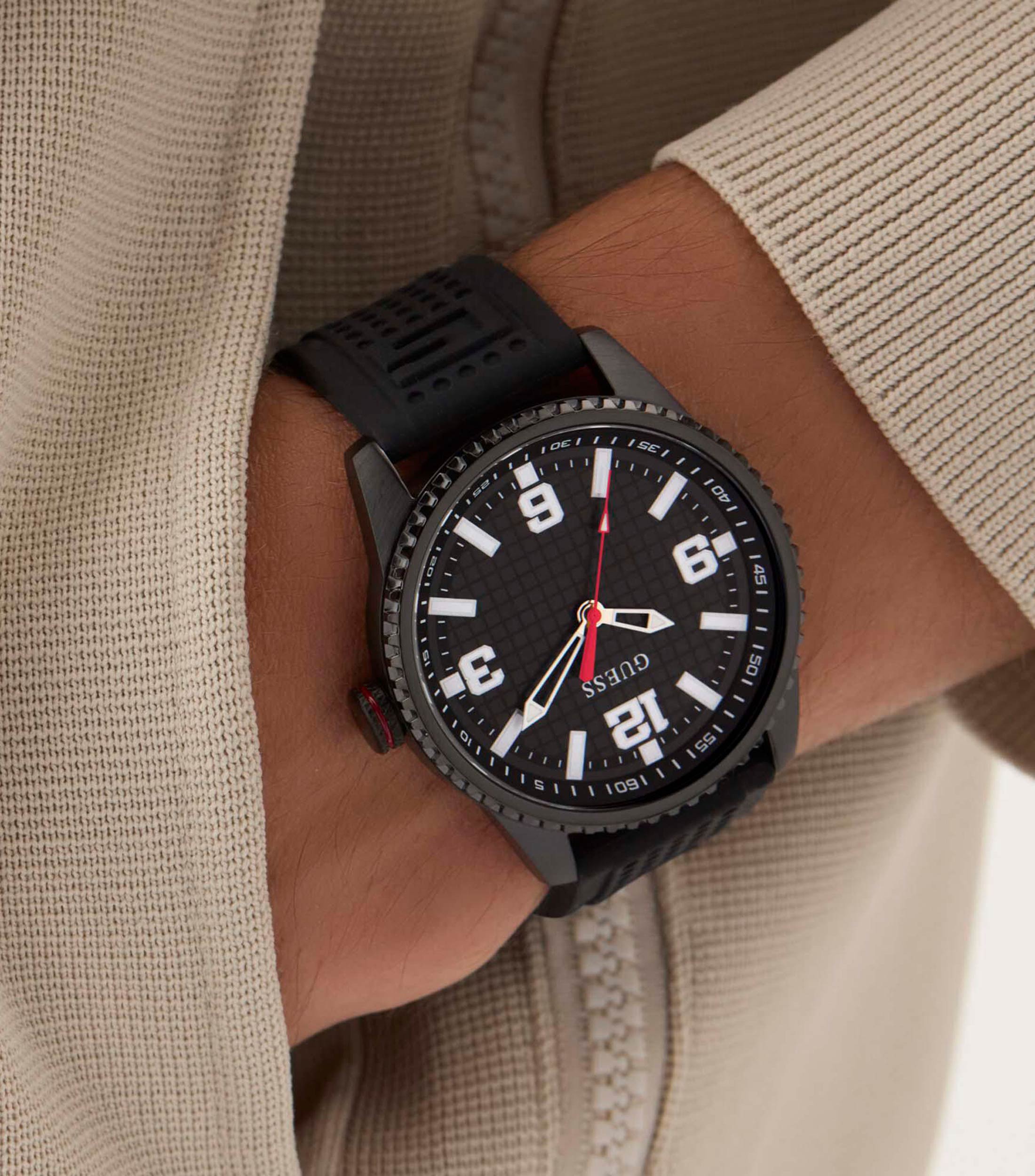 Reloj para Hombre Varsity Deportivo, Negro