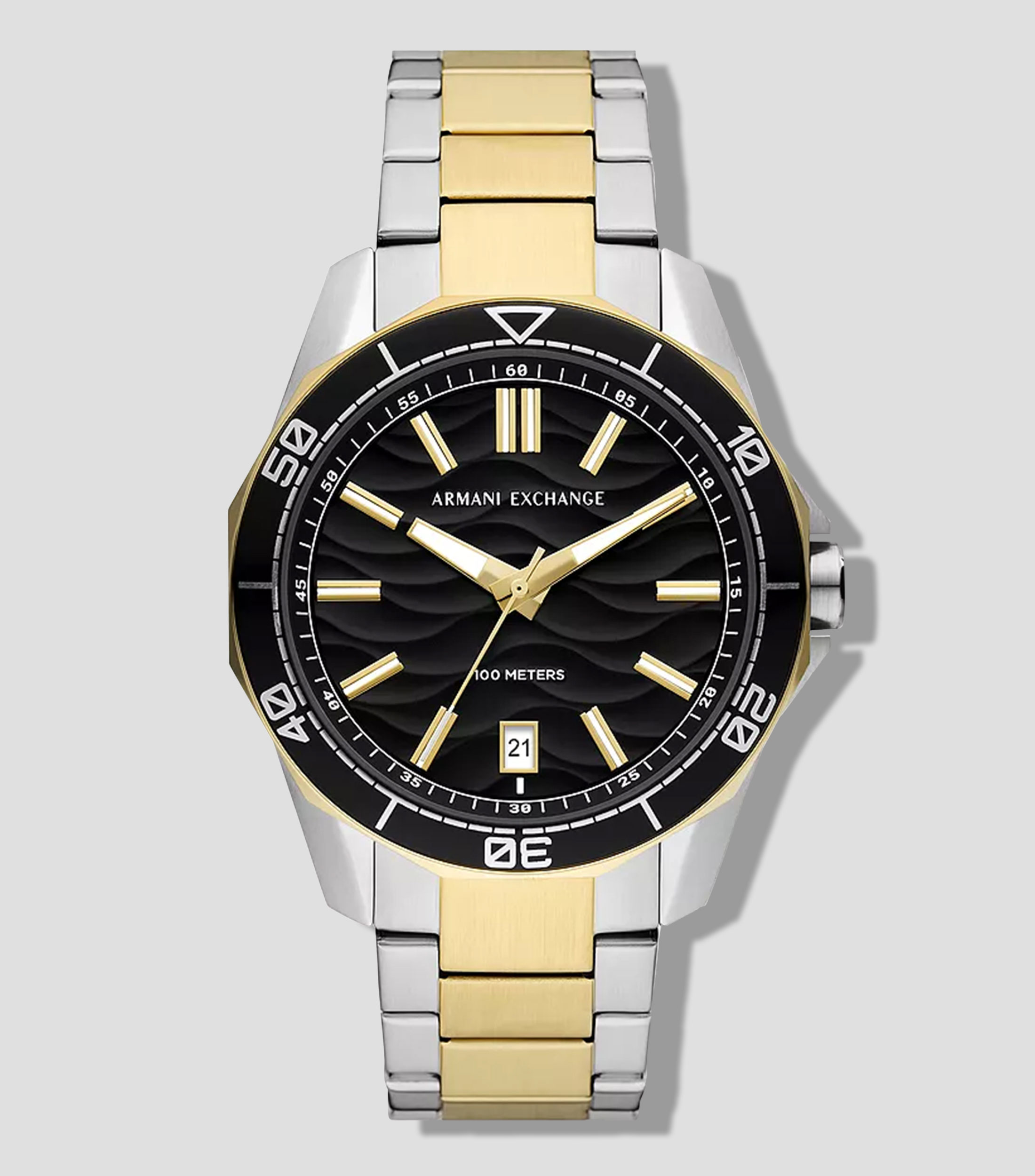 Reloj para Hombre De Vestir Plateado, Negro