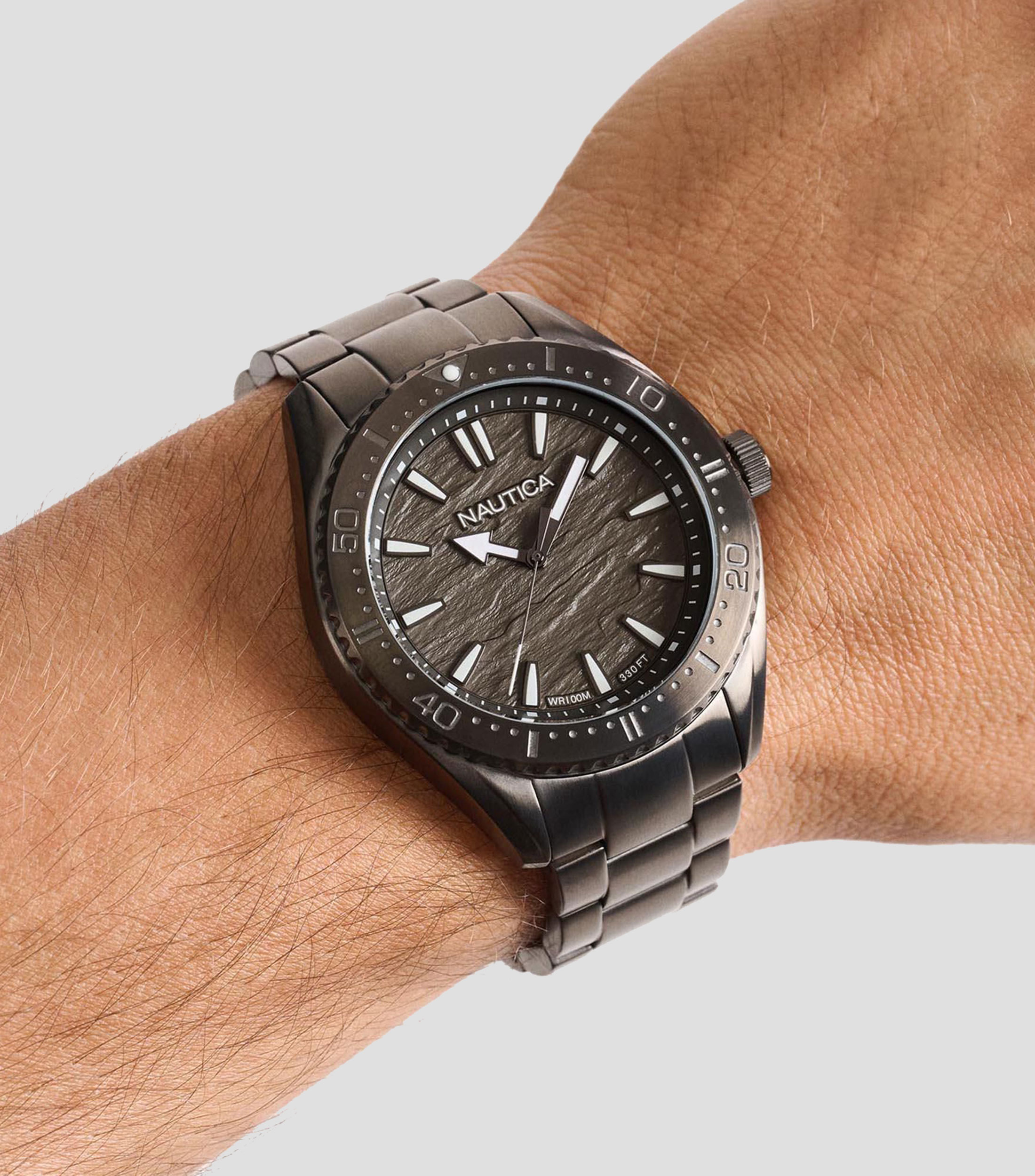 Reloj para hombre NCT WINDWARD casual, gris