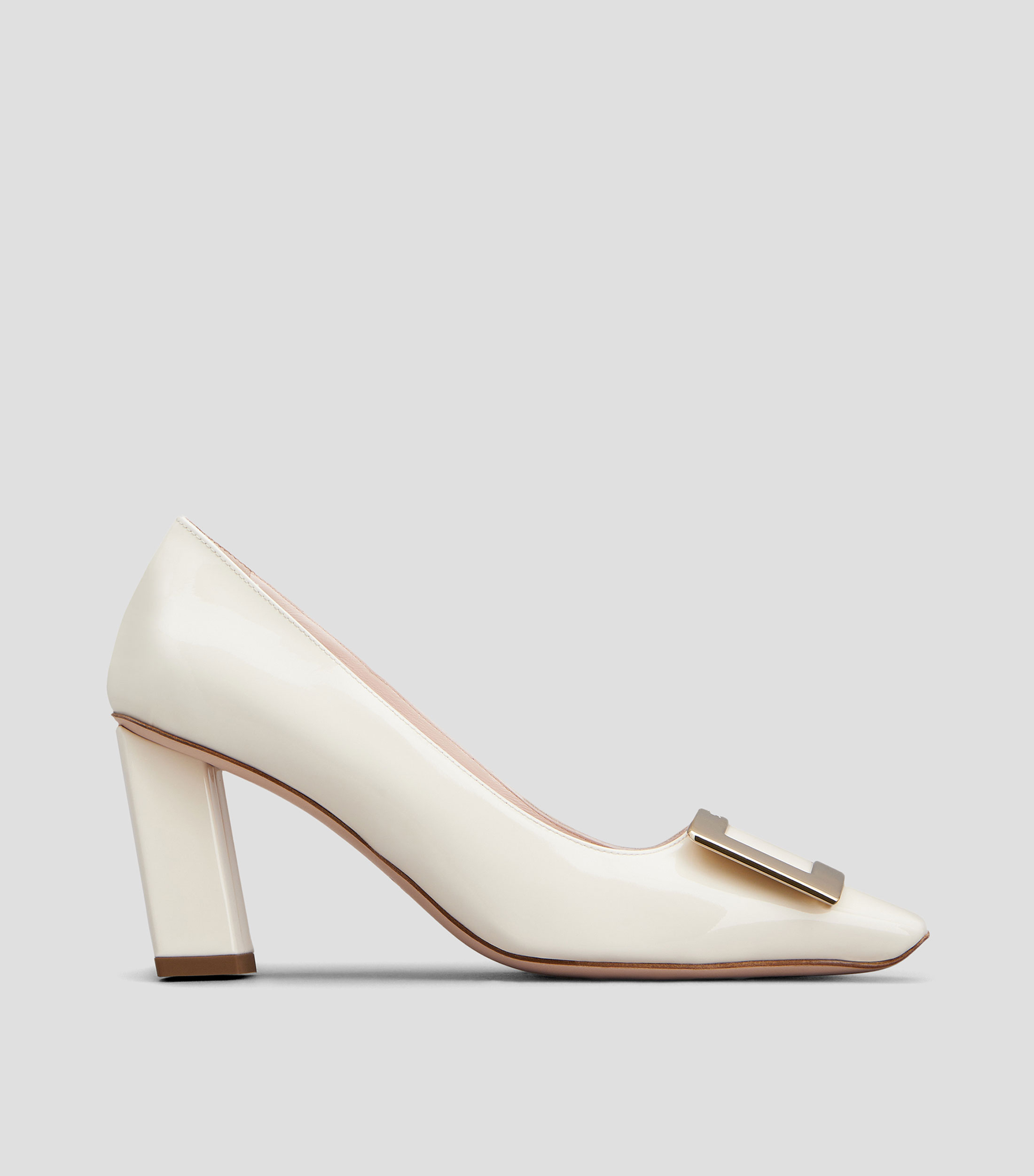 Zapatillas pump con tacón ancho Mujer