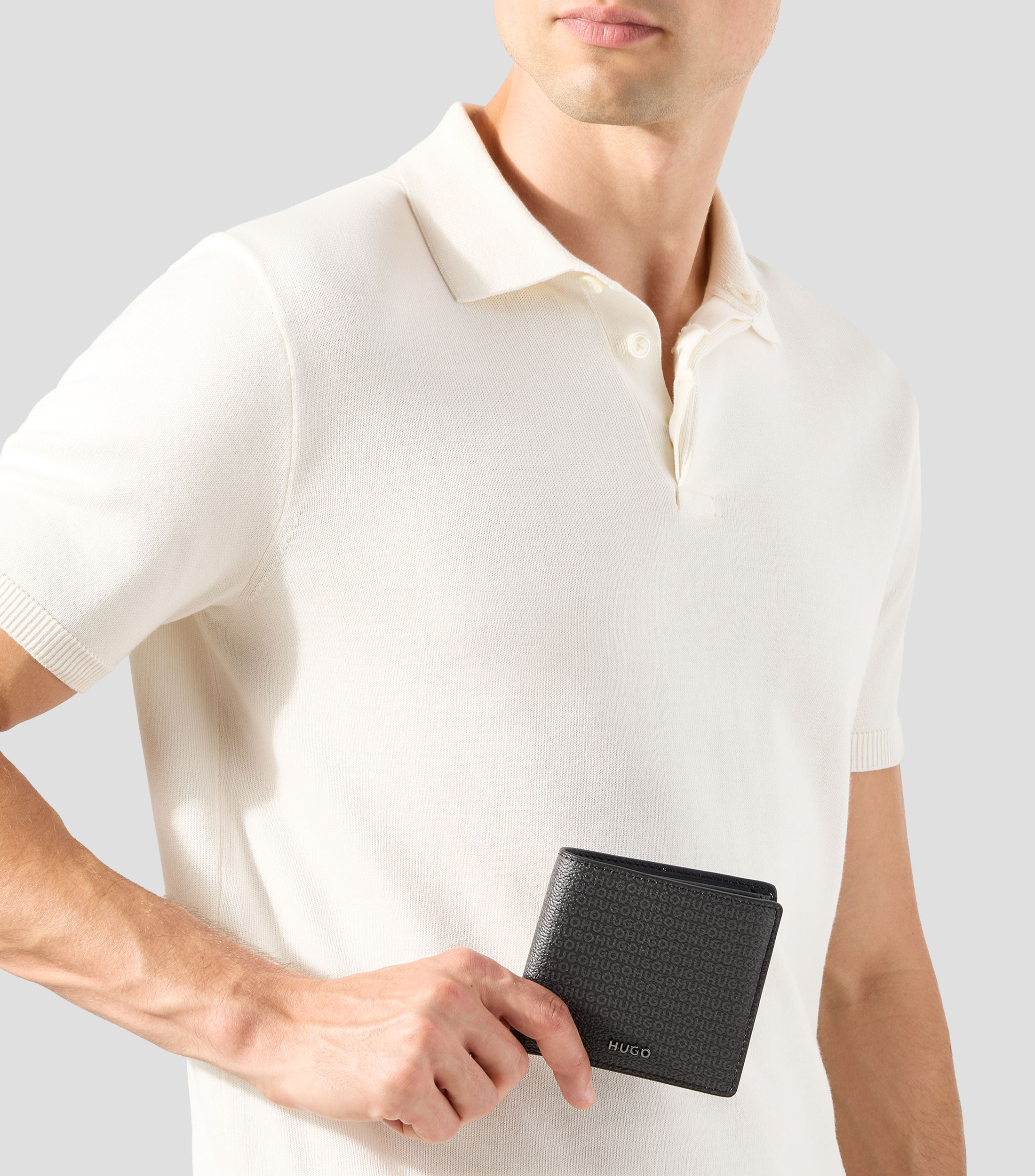 Cartera bifold Quantic monogram estampado Hombre