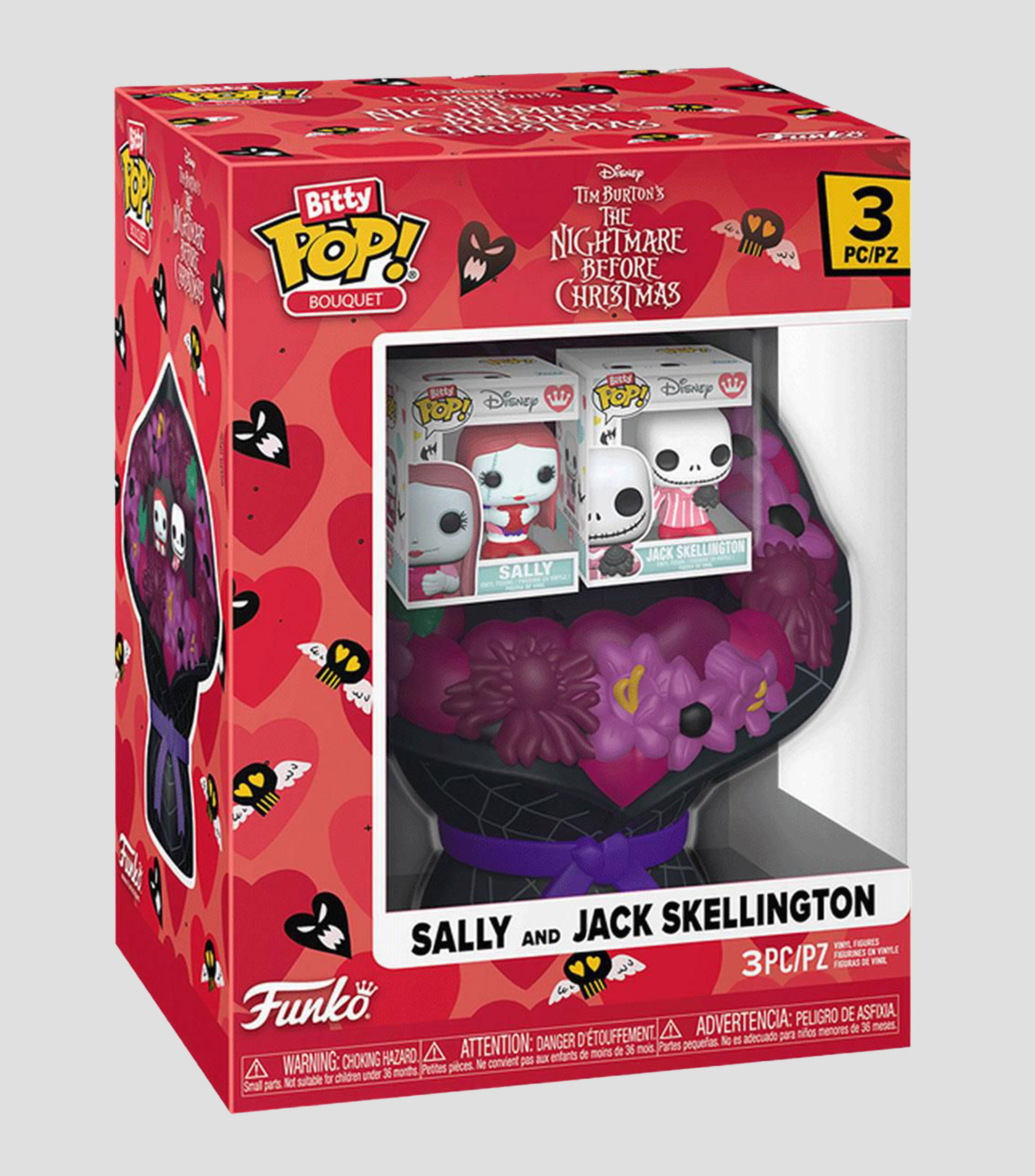 Funko San Valentín Jack y Sally, El Extraño Mundo de Jack