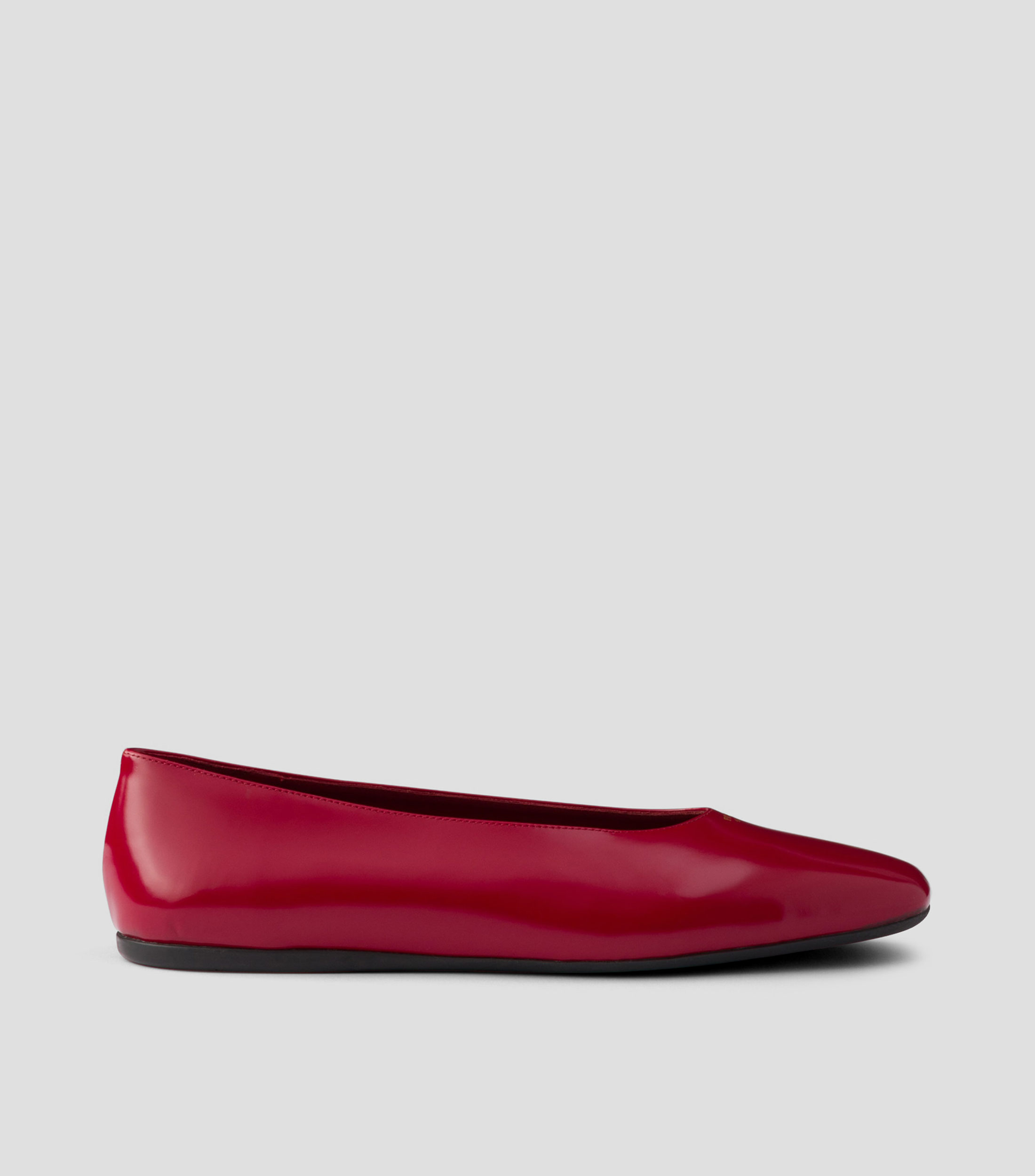 Flats en piel Mujer