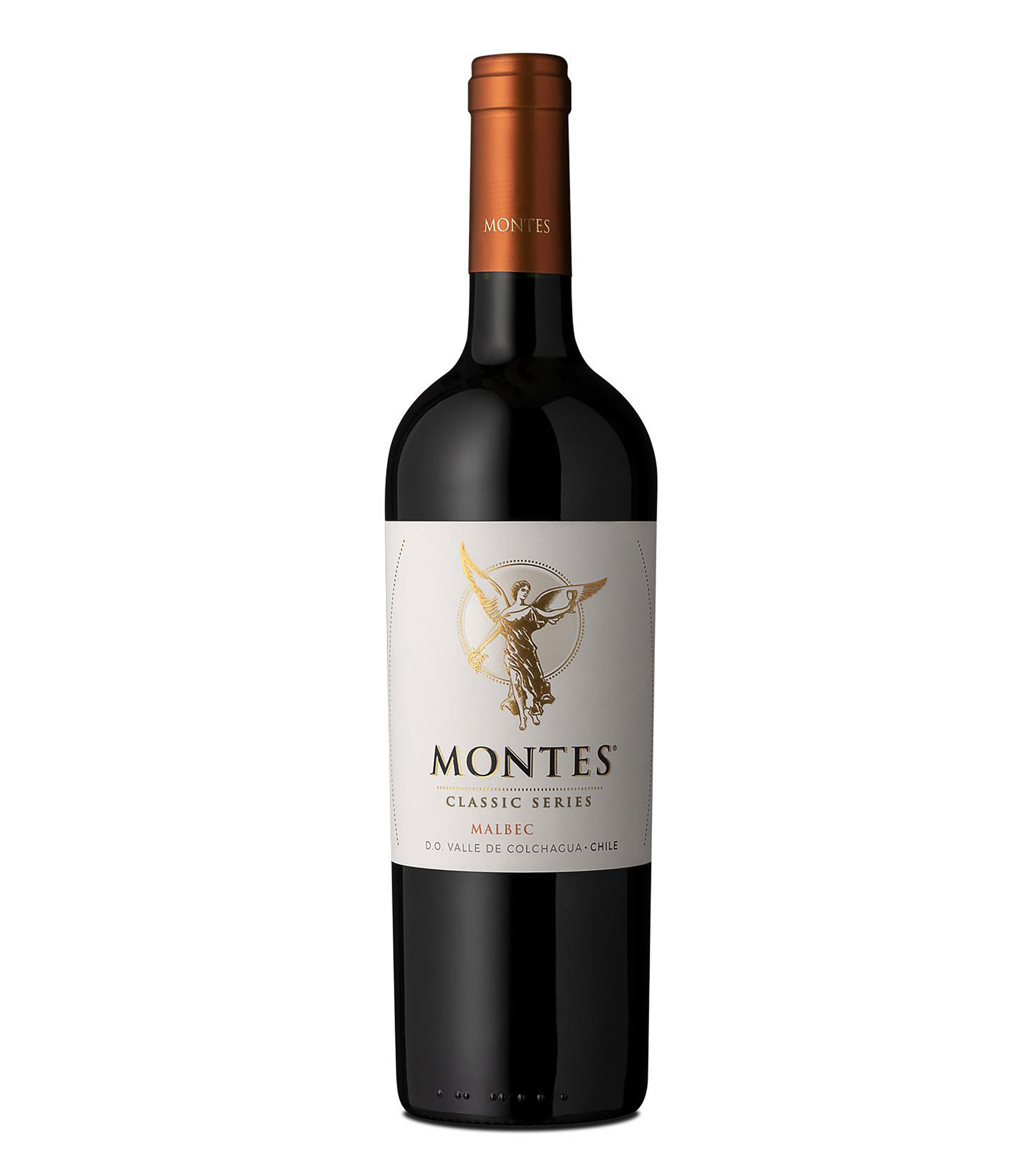 Vino tinto Malbec Montes 2022, Chile, 750 ml